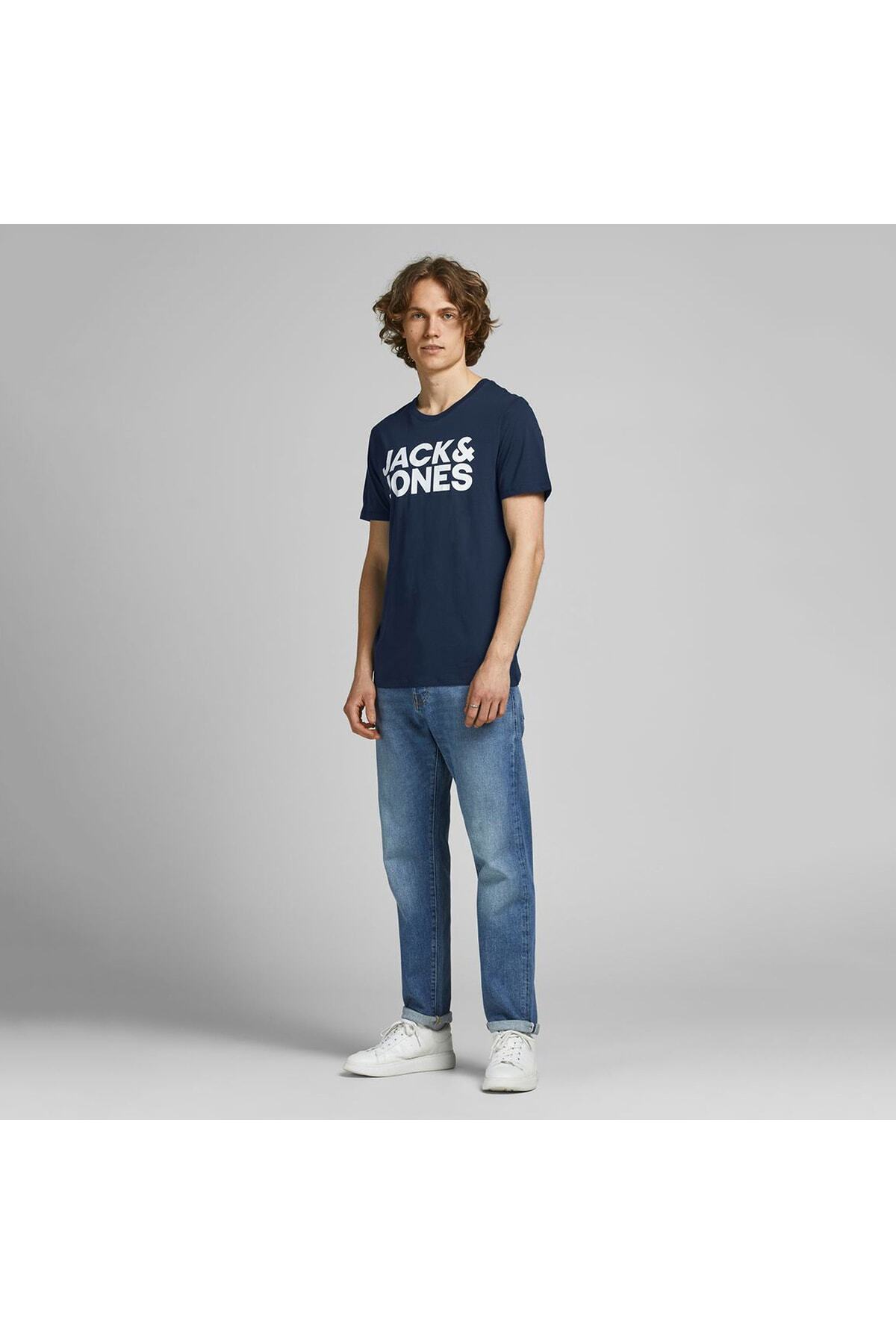 تیشرت مردانه راسته  آستین کوتاه | جک اند جونز Jack & Jones 12151955-NBPS - تصویر 3