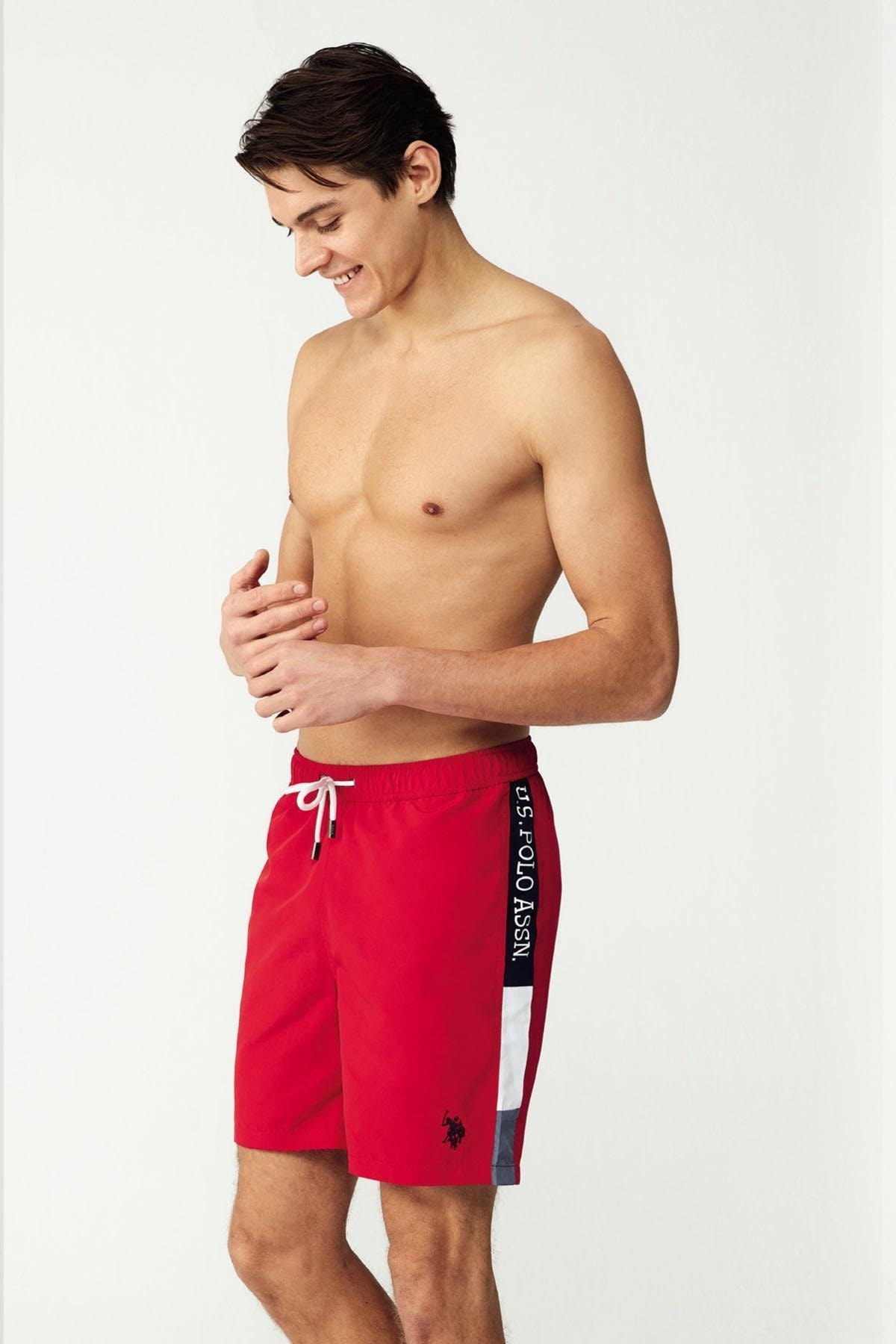 mens swim shorts polo