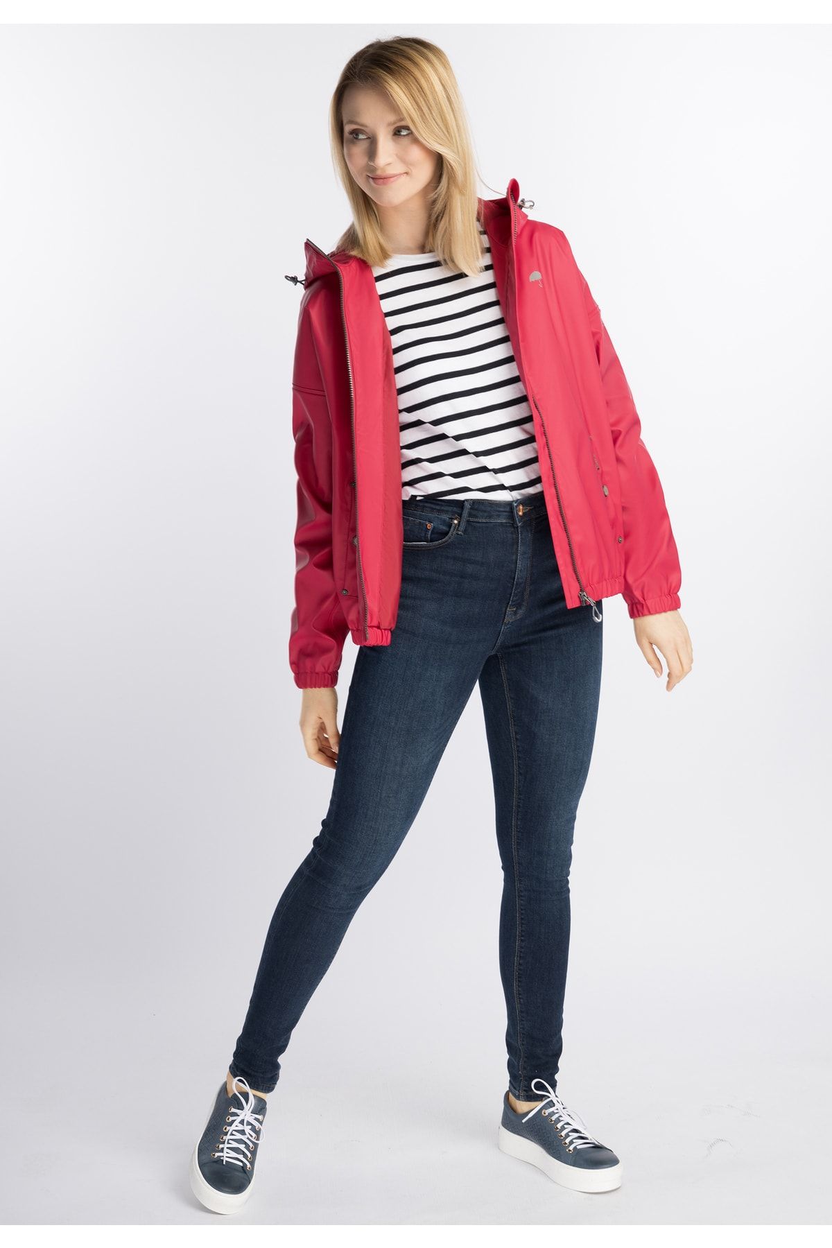 Schmuddelwedda Regenjacke Rosa Parka