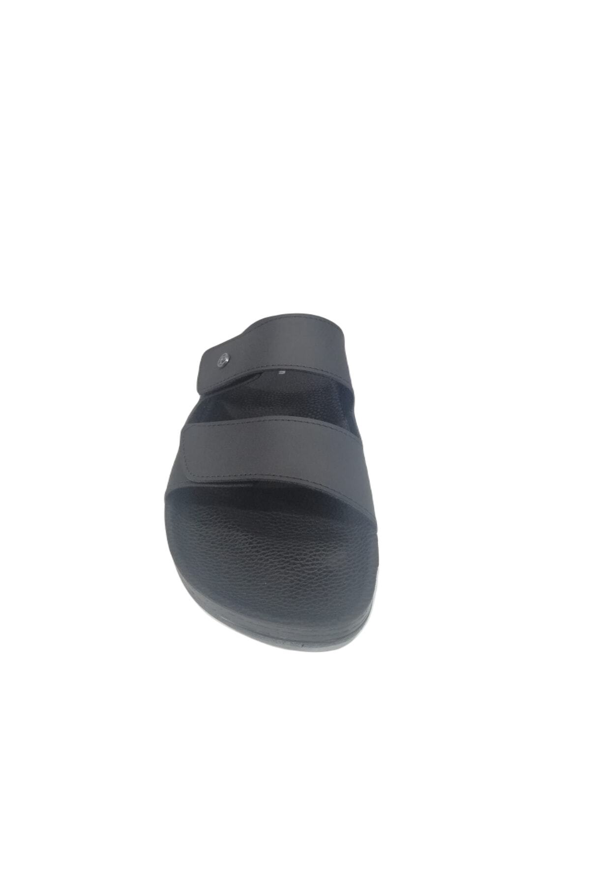 دمپایی پیر کاردین مردانه پلی اورتان مشکی  راسته       | Pierre Cardin TYC00732626264 TR - تصویر 3