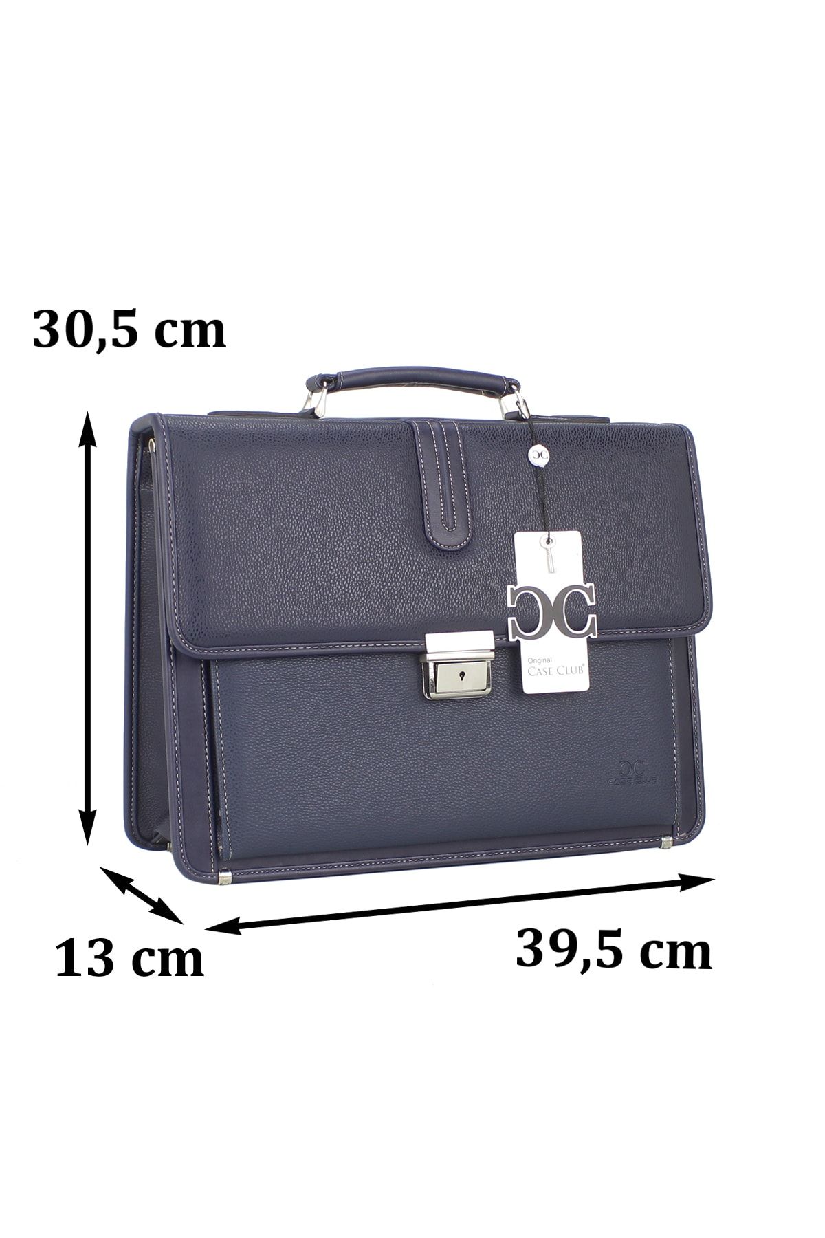 Case Club Laptop Briefcase 15.6 Inch Lock Mechanism with Shoulder