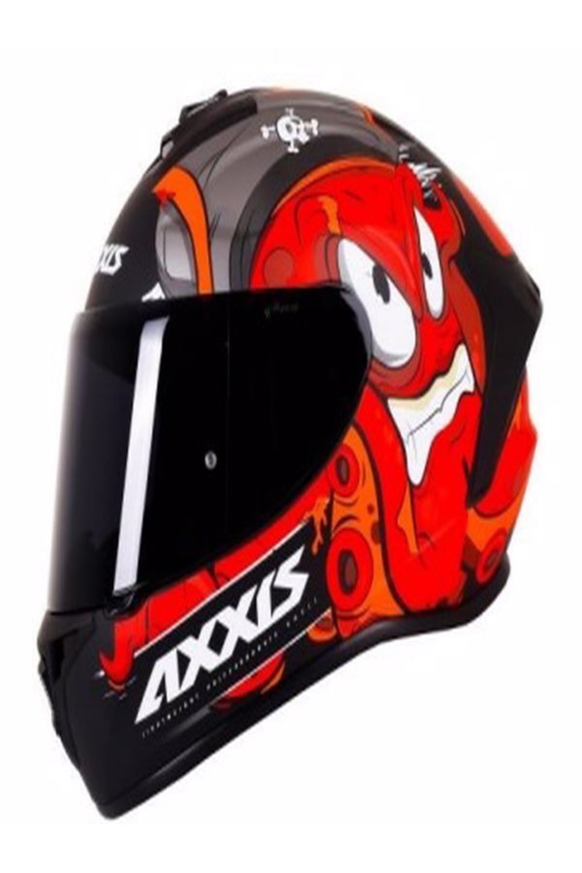 AXXIS Draken Garglen Matt Red Motosiklet Kaskı