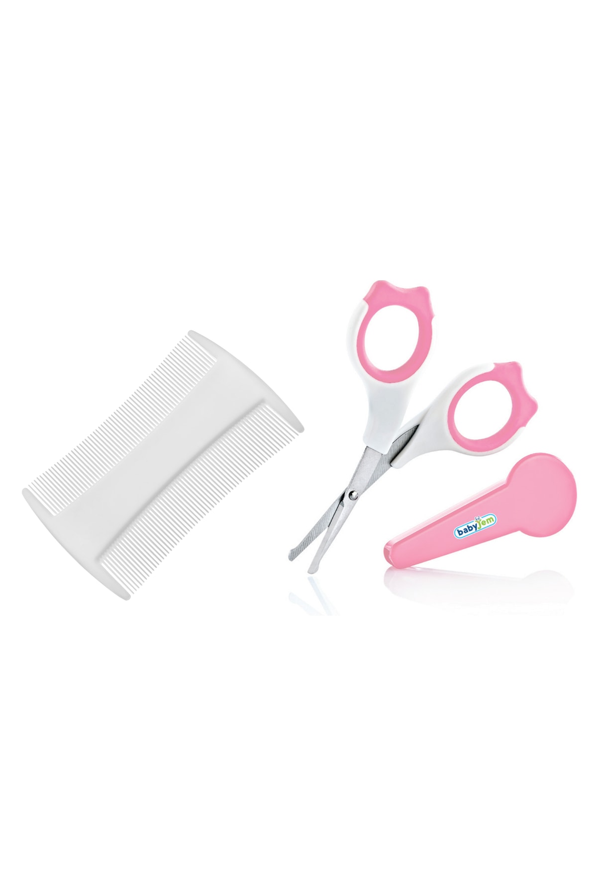 Babyjem Konak Tarağı Ve Tırnak Makası Bebek Bakım Seti Bj512