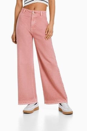 Bershka Pamuklu Culotte Pantolon