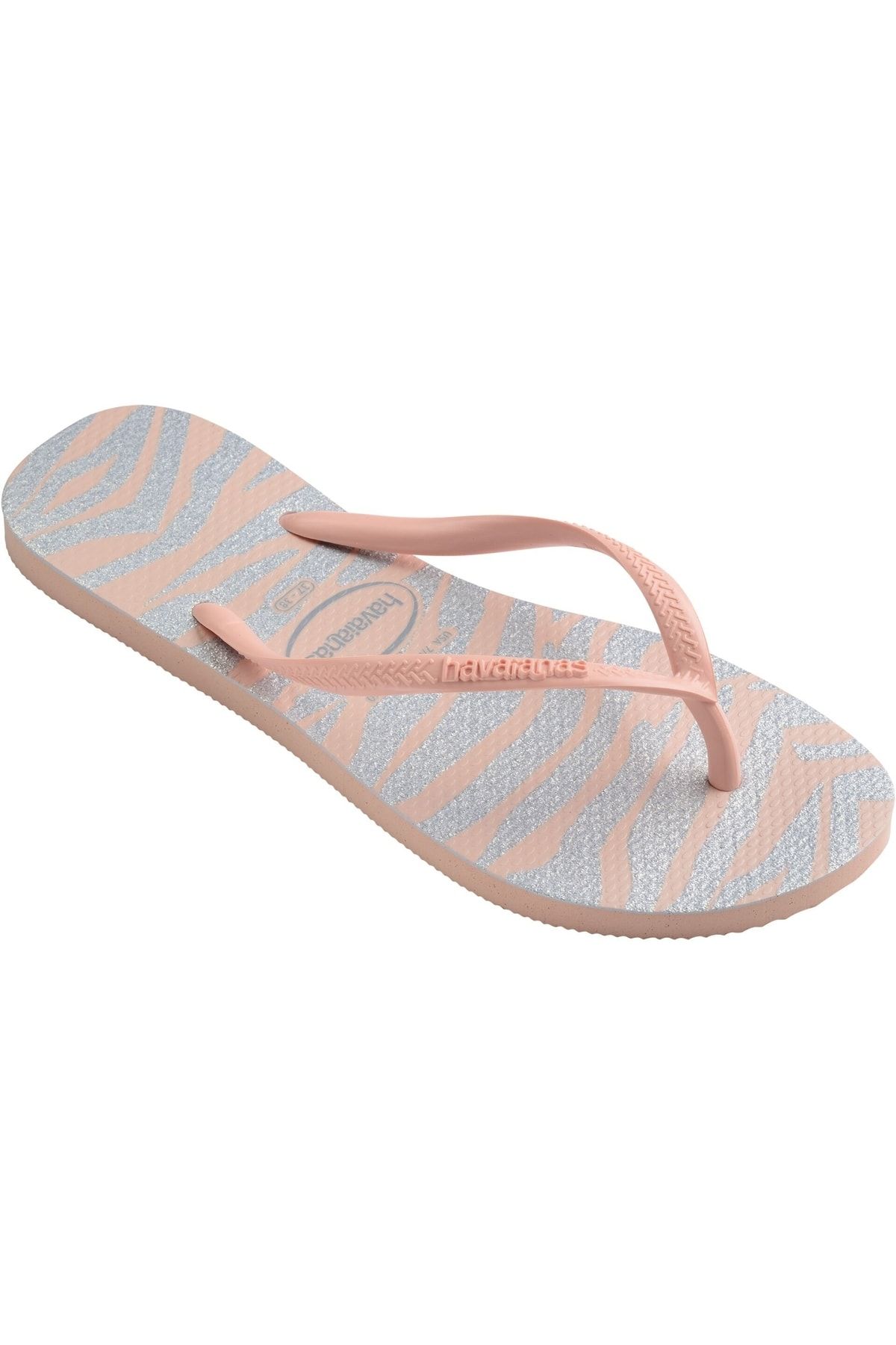 Havaianas slim animals rose gold 2025