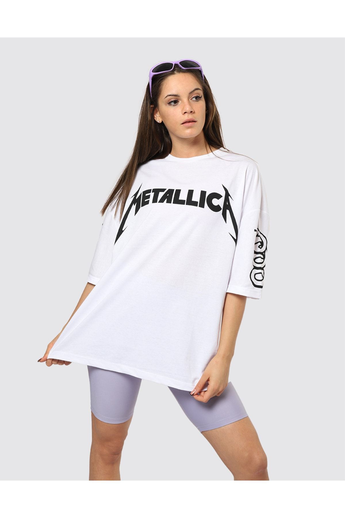 Metallica oversized t shirt dress store