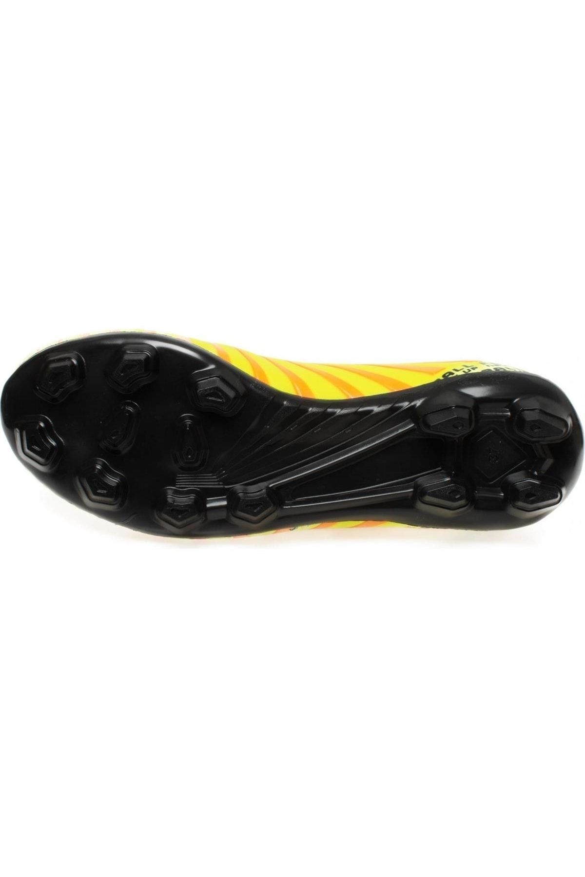 Jump-Men's Fg Neon Yellow Football Cleats Shoes 5