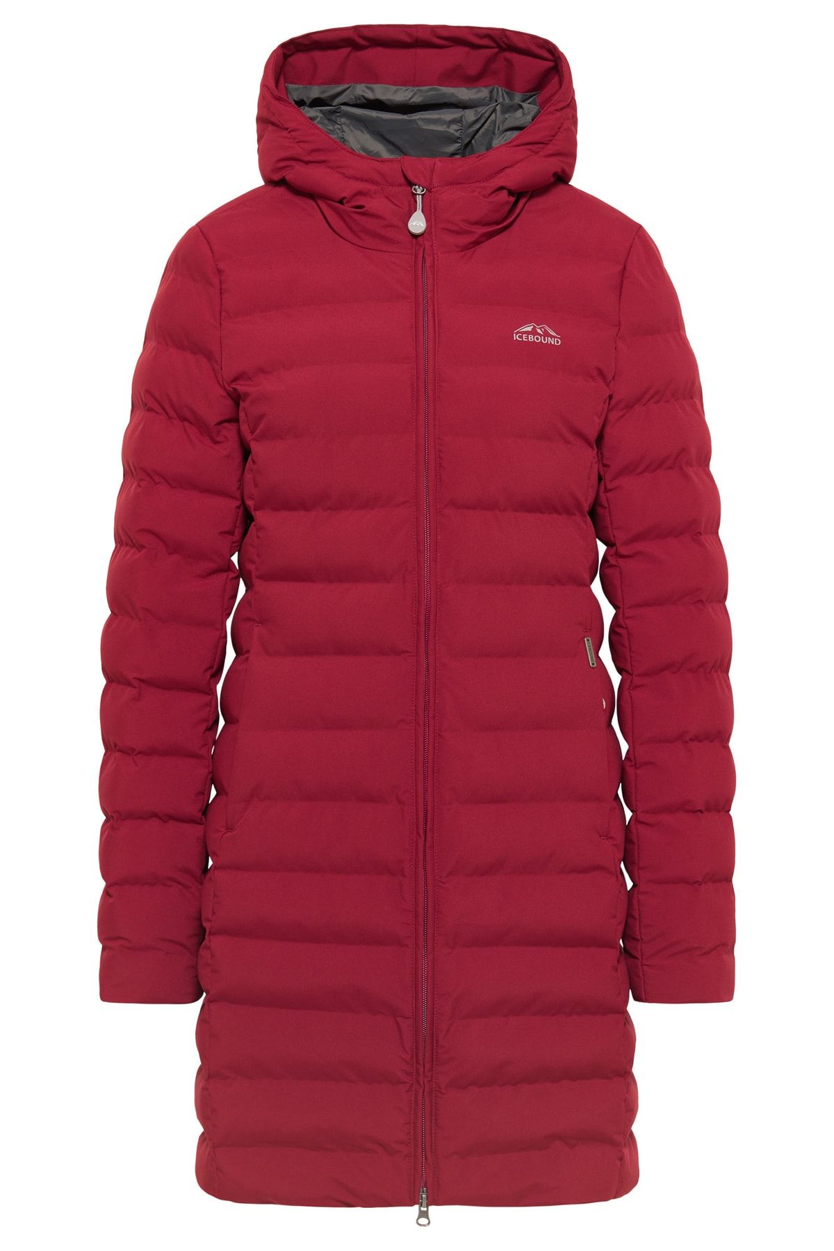 Icebound Jacke Rot Regular Fit Fast ausverkauft