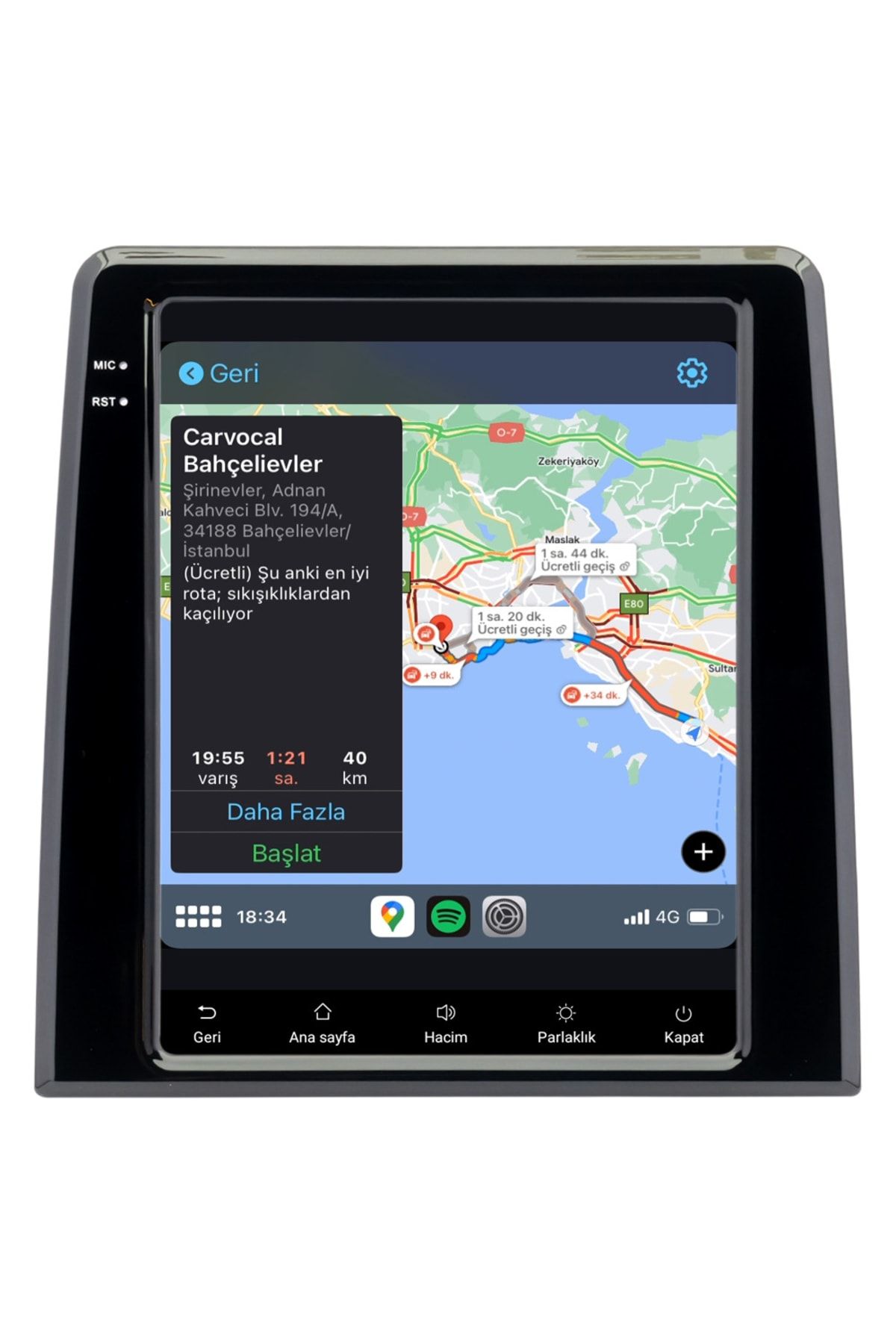 Carvocal-Renault Clio 5 Android Multimedia System (2020-2023) 3