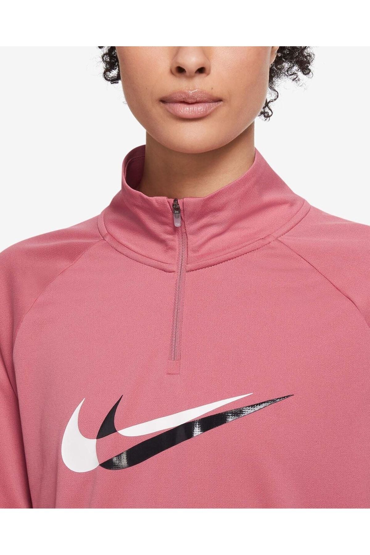 Nike Dri-fit Swoosh Run 1/4-zip Running Midlayer Long-sleeve Women's  Sweatshirt