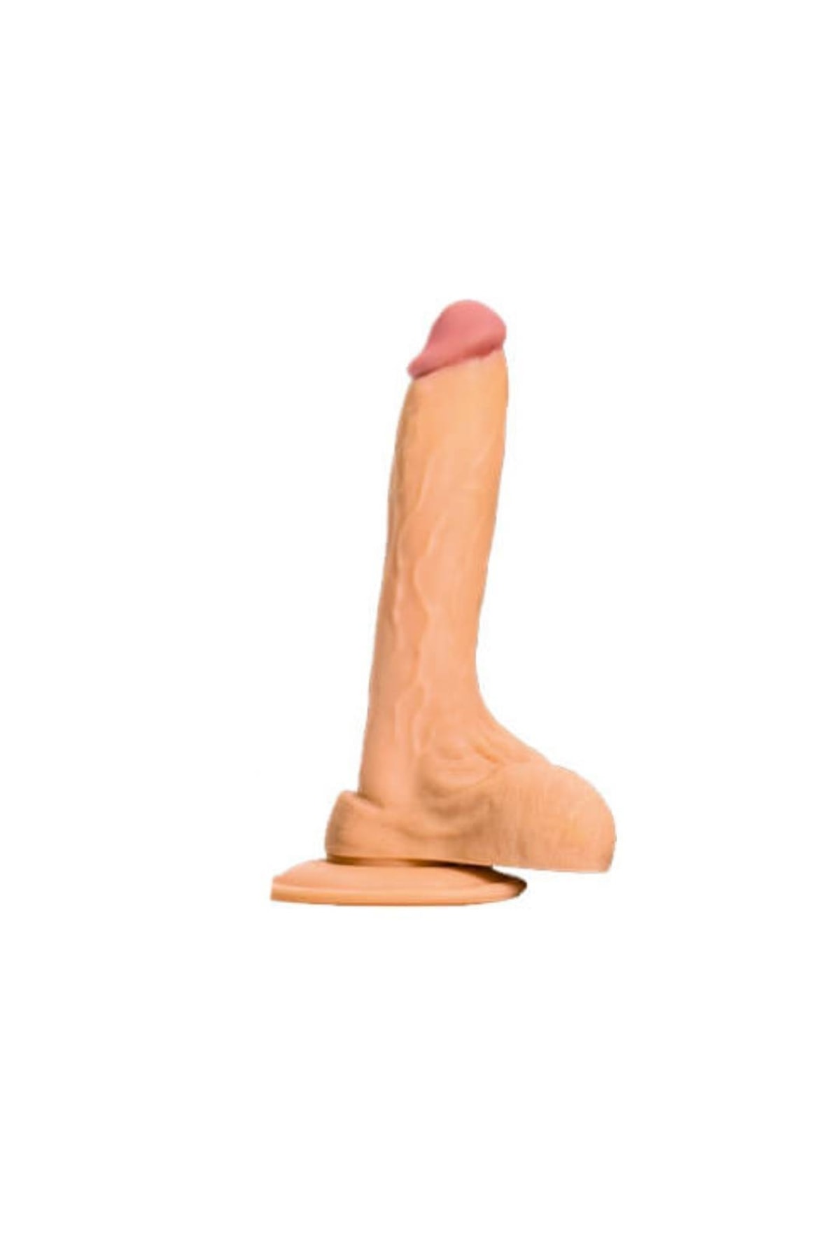 19 Cm Vantuzlu Gerçekçi Realistik Dildo Penis