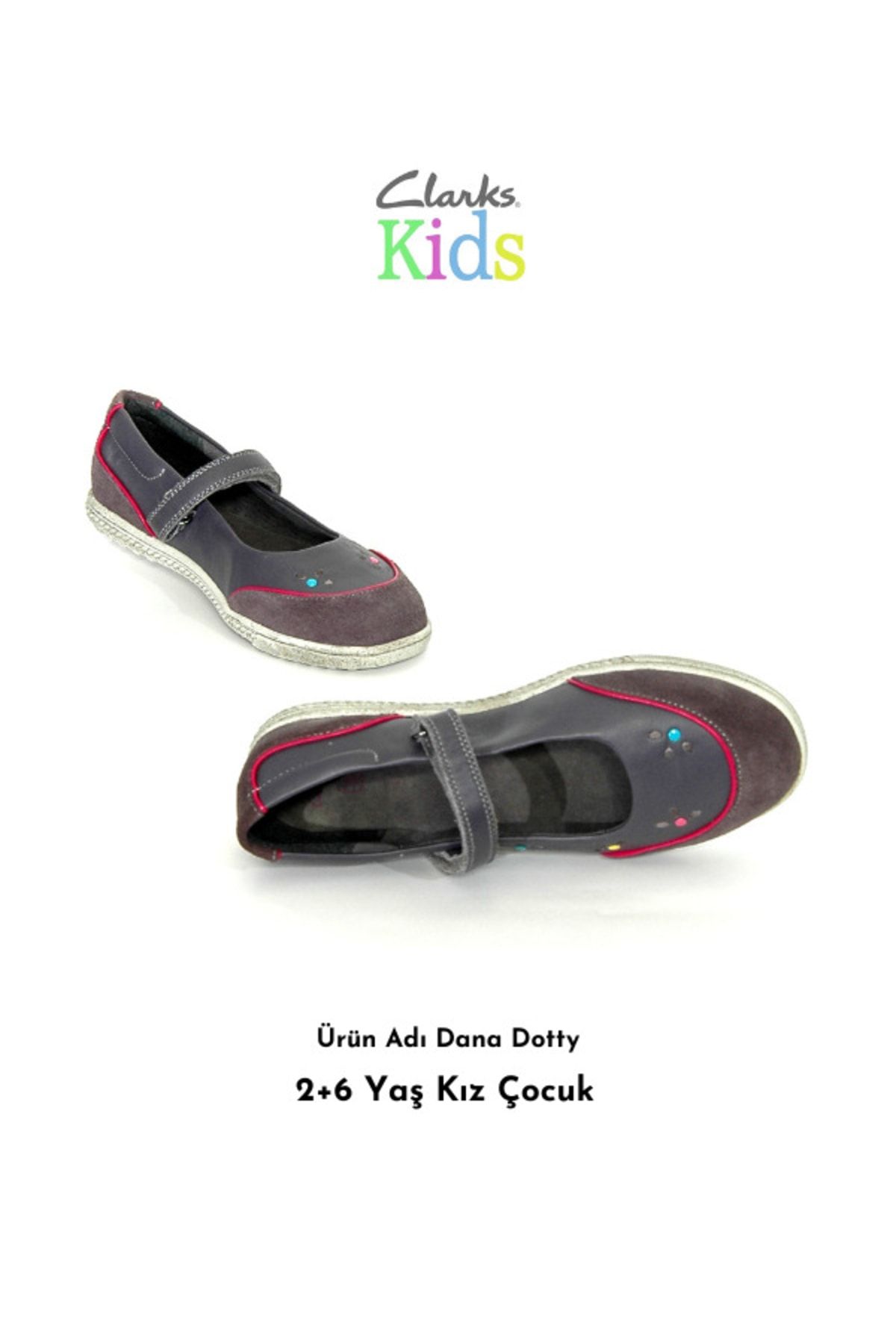 CLARKS Kız Dotty Mary Jane Ayakkabı Deri Garni 2+6 Yaş | 52%'YE KADAR İNDİRİM | marketingscoops.net