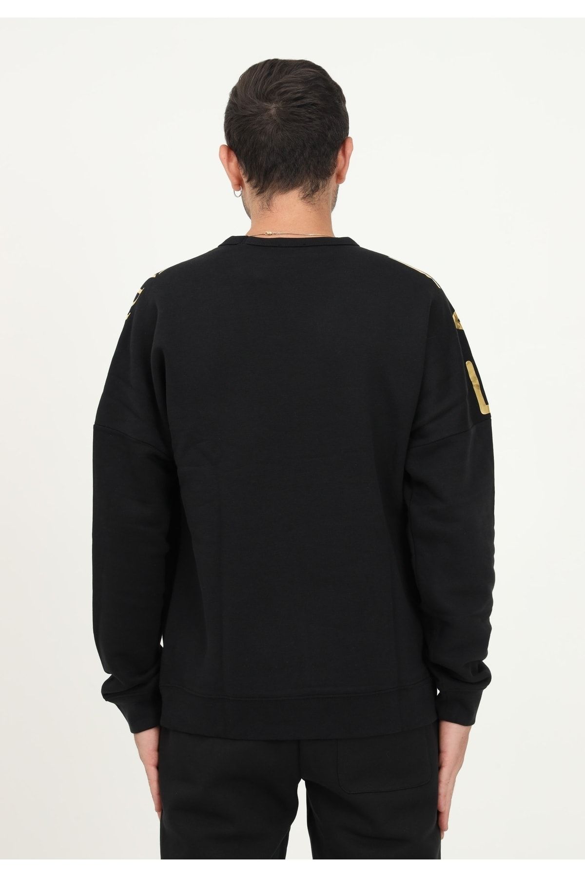 Ea7 sweatshirt clearance black
