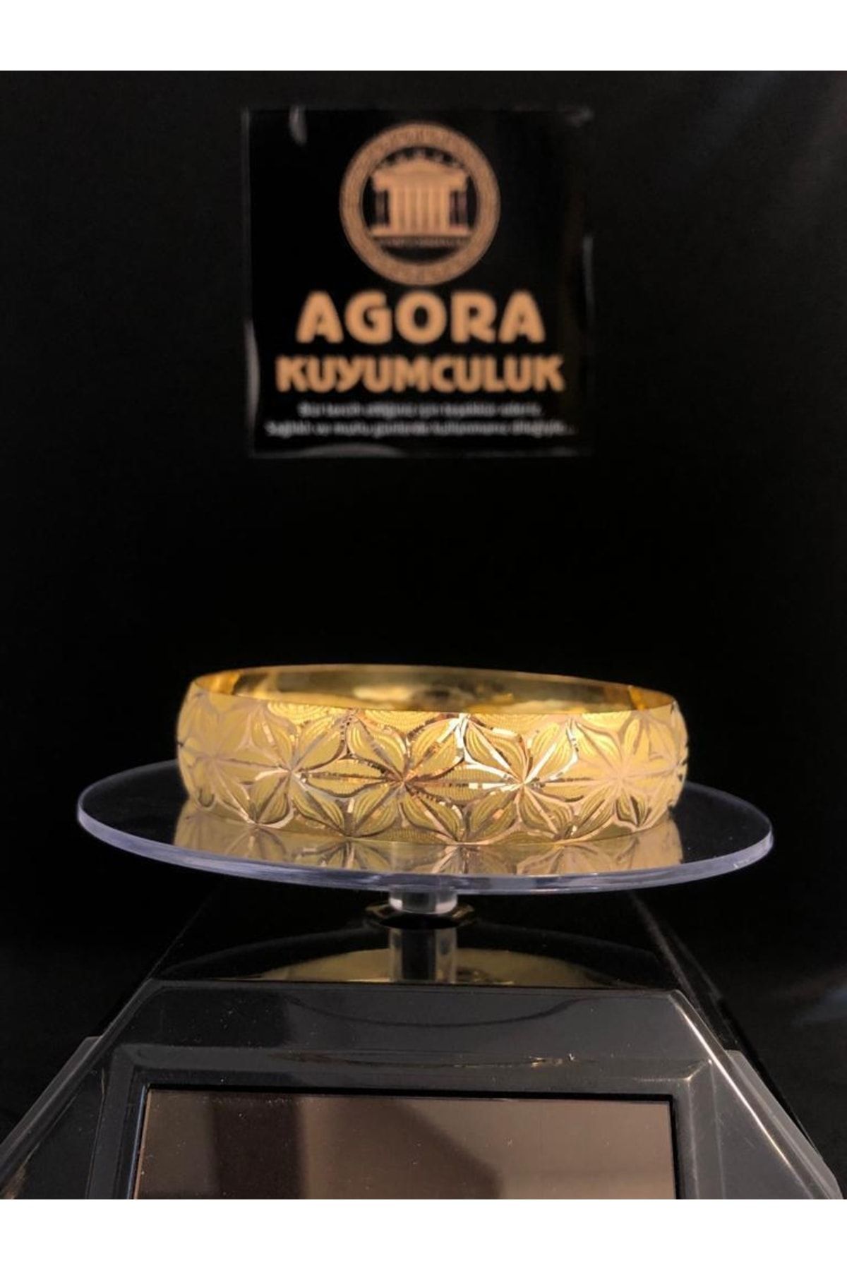 Agora Kıymetli Madenler 22 Ayar 25 gram Yatırımlık Bilezik