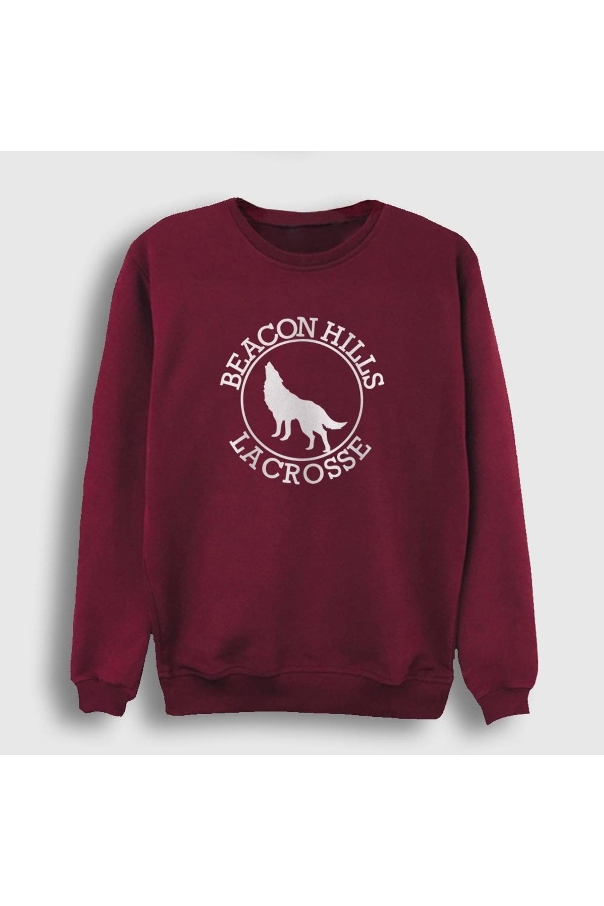 Presmono Unisex Bordo Beacon Hills Lacrosse V2 Dizi Teen Wolf
