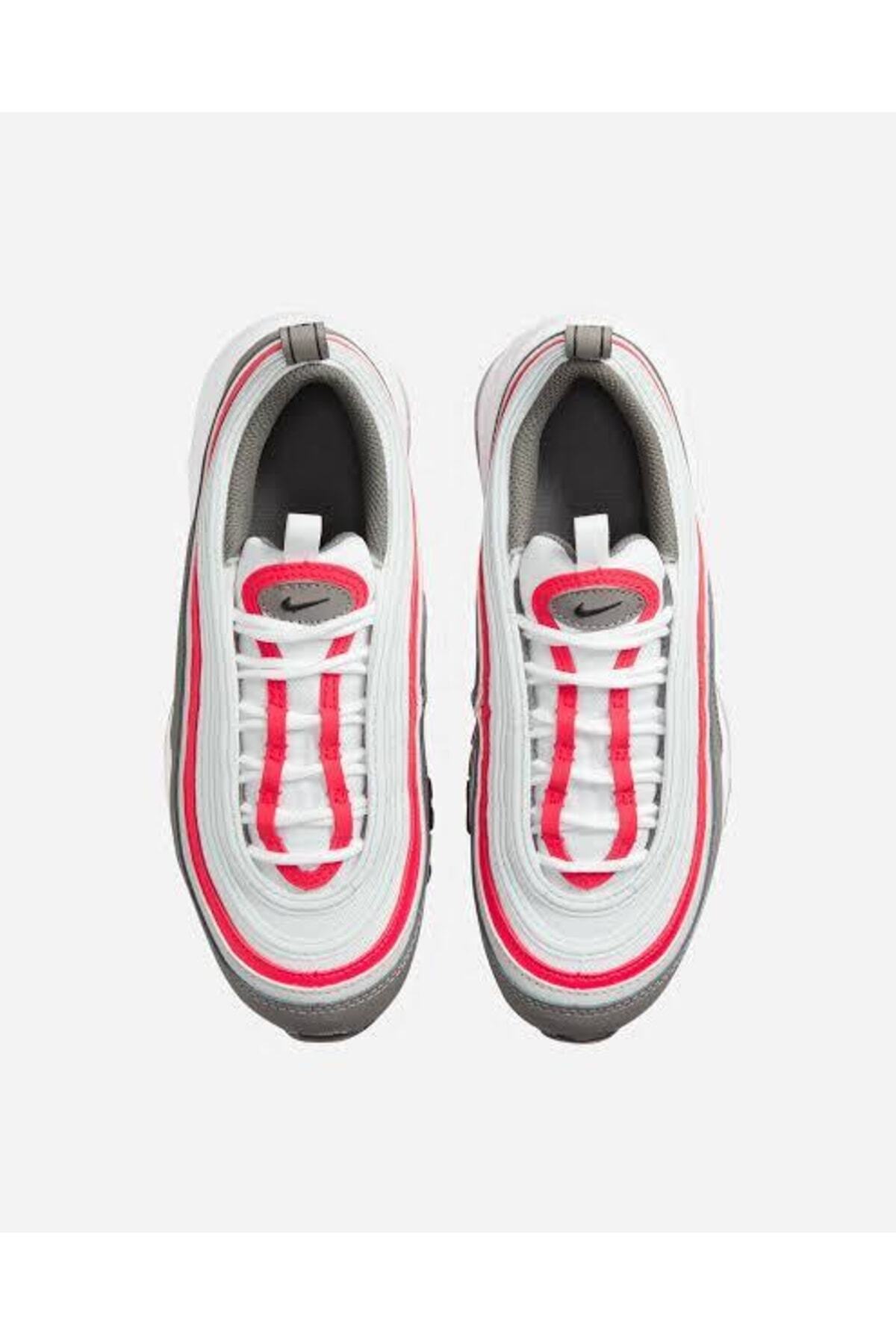 کتانی Nike نایکی زنانه Air Max 97 سفید کفش رانینگ 921522-1100 اورجینال - تصویر 4