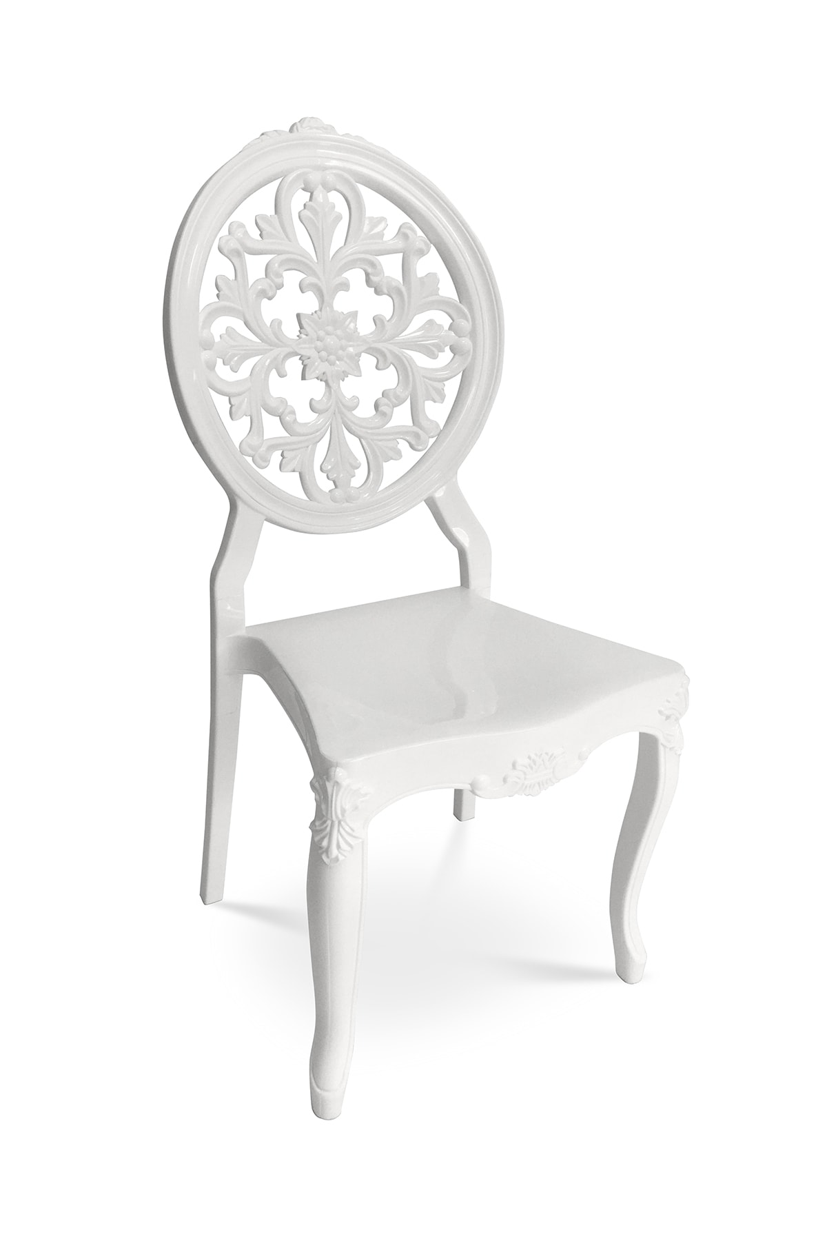bahex Diva C - 4 Adet - Düğün Salonu Ve Organizasyon Için Iç Ve Dış Mekan Plastik Sandalye 4'lü Set