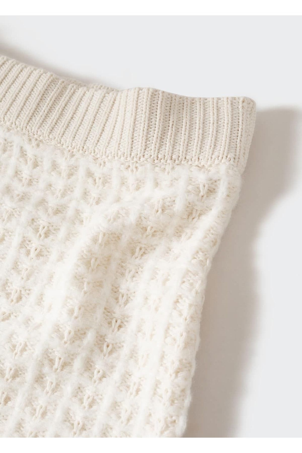 MANGO Woman-Knitwear Mini Skirt 5