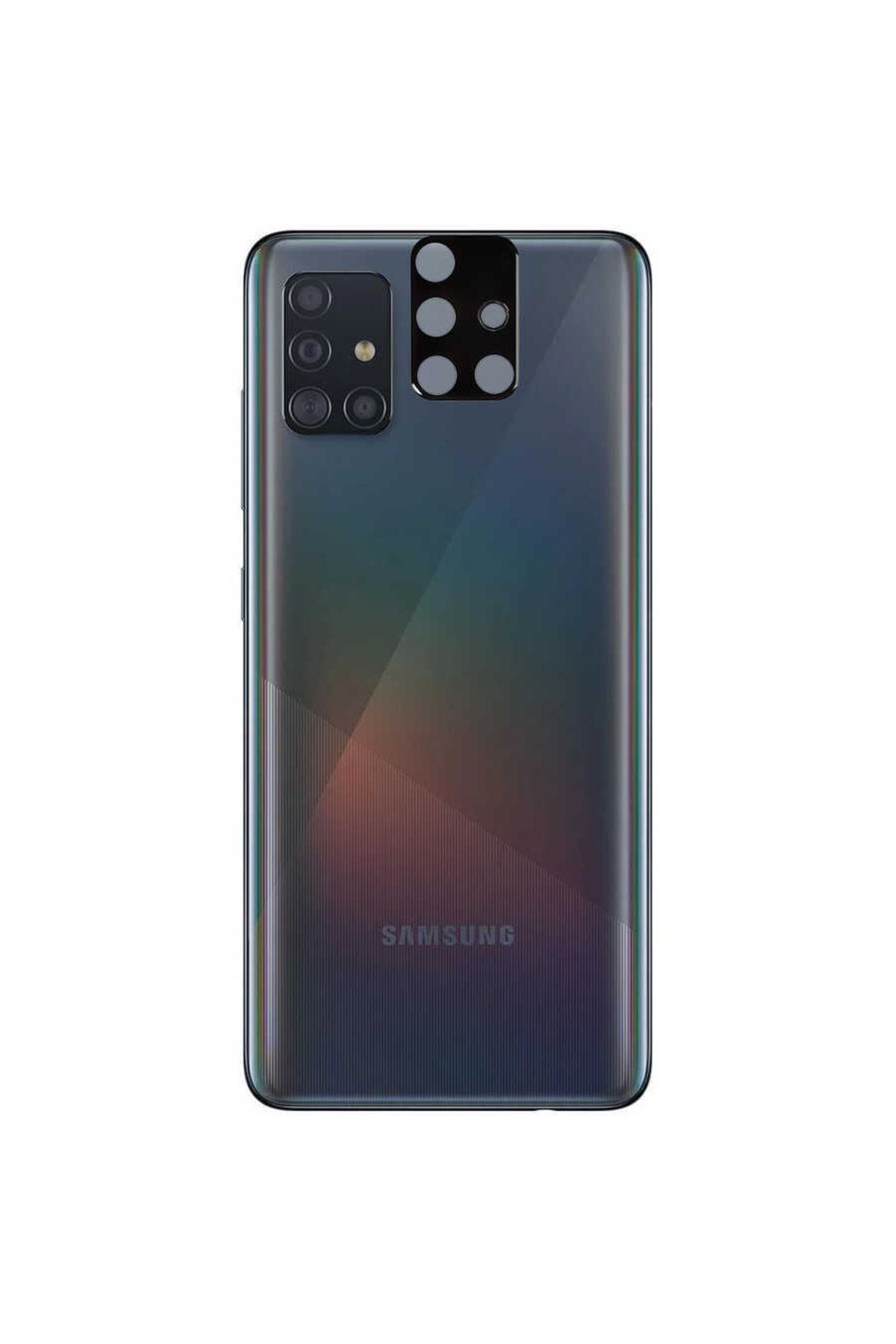 İncisoft-Samsung Galaxy A51 Tempered Curved 3D Camera Glass Lens Protector Does Not Change Resolution 1