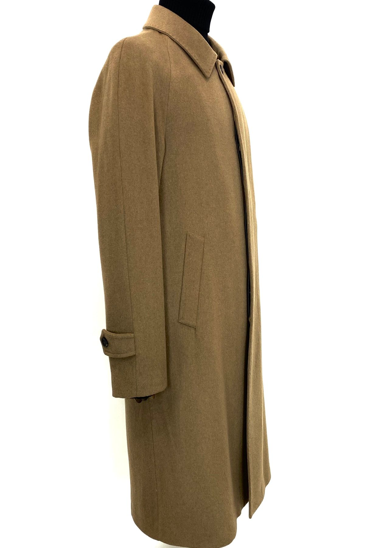Burberry camel coat top mens