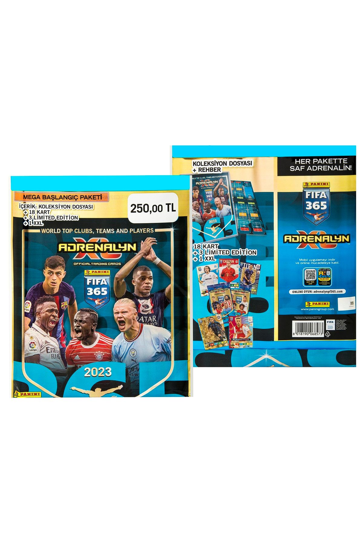 Panini Fifa 365 2024 Tcg Mega Başlangıç Paketi ( Kart Dosyası ) Fiyatları,  Özellikleri ve Yorumları
