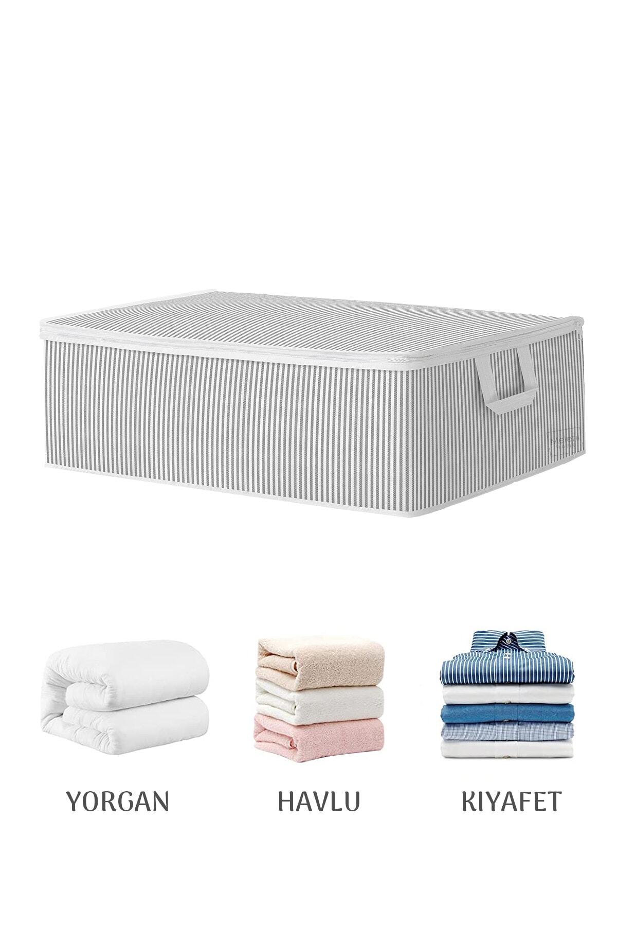 Meleni Home-Canapea extensibilă cu 3 locuri, tip bază de pernă, resturi de depozitare a hainelor - resturi de organizare sub bază 50 X 30 X 22 cm 2