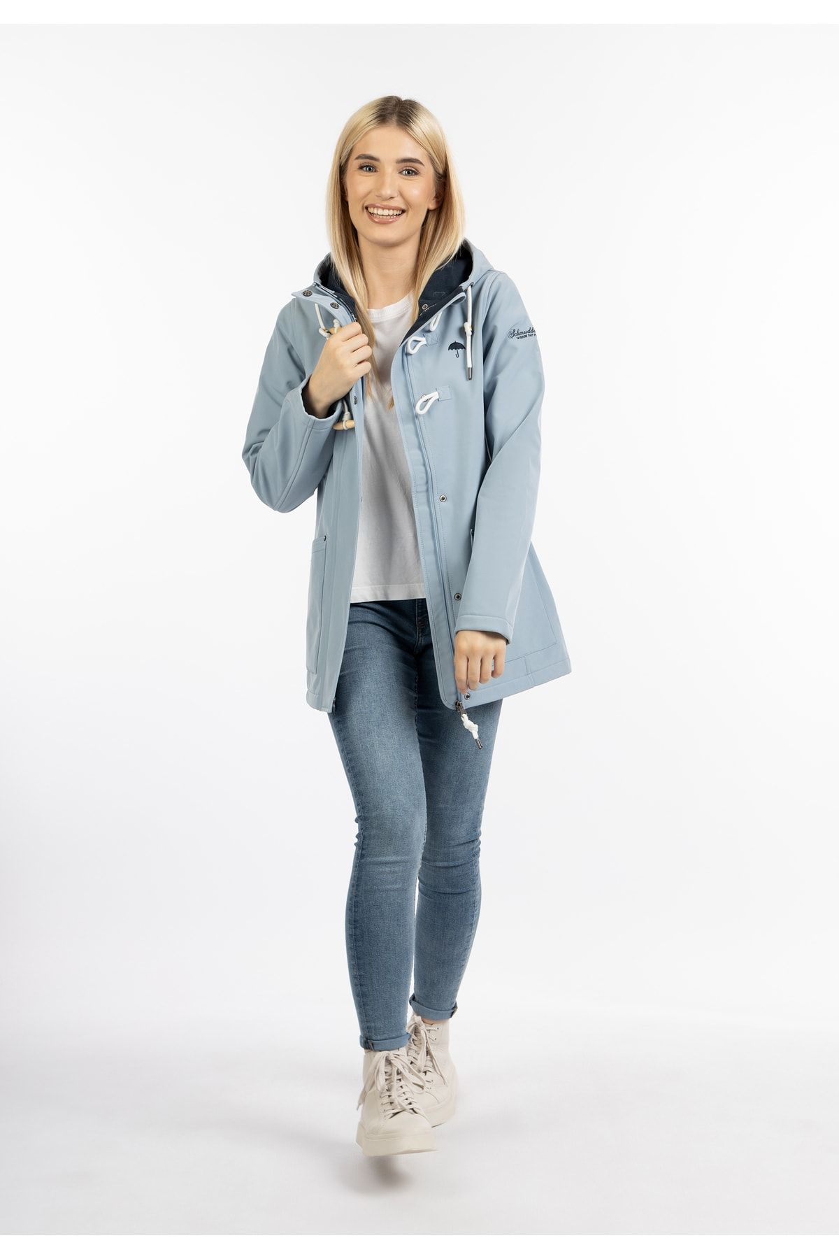 Schmuddelwedda Regenjacke Blau Basic Fast ausverkauft