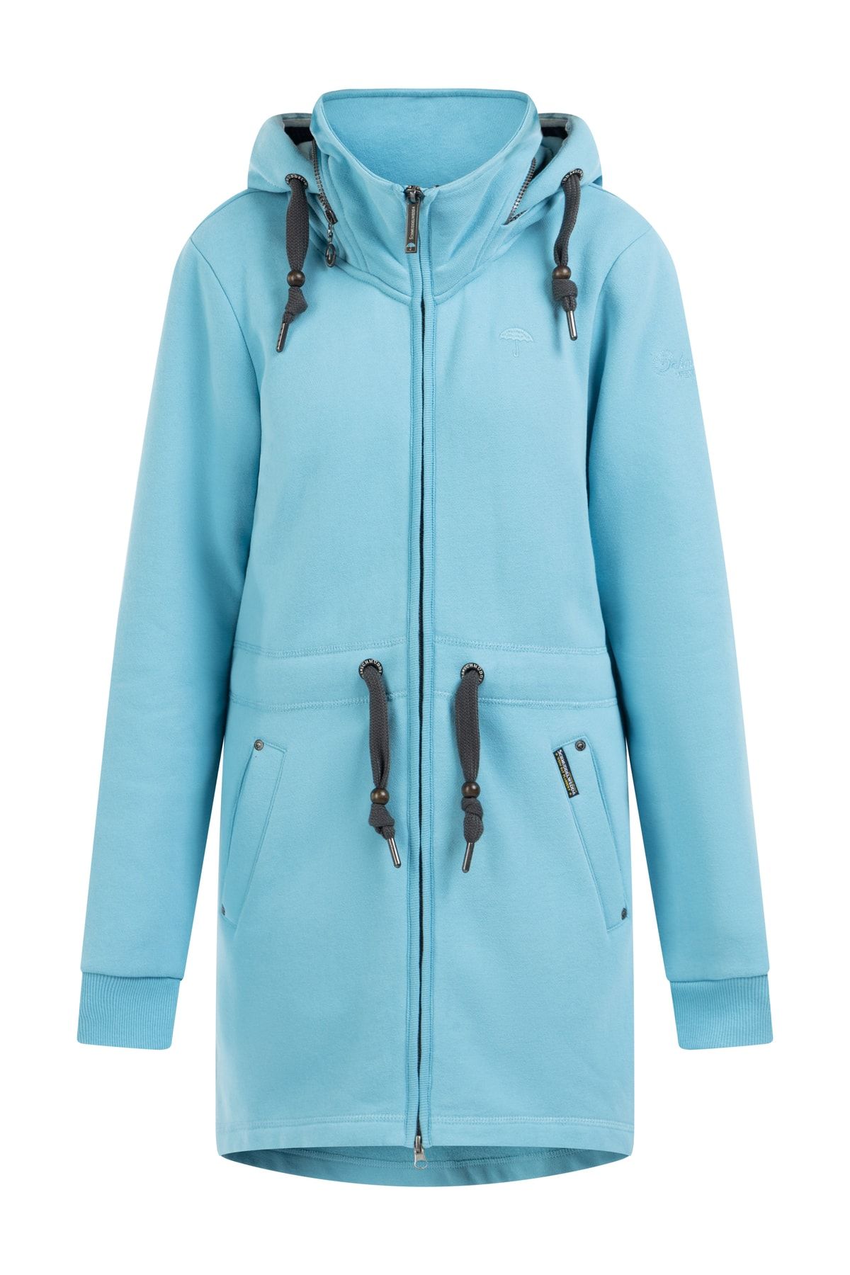 Schmuddelwedda Regenjacke Blau Parka Fast ausverkauft