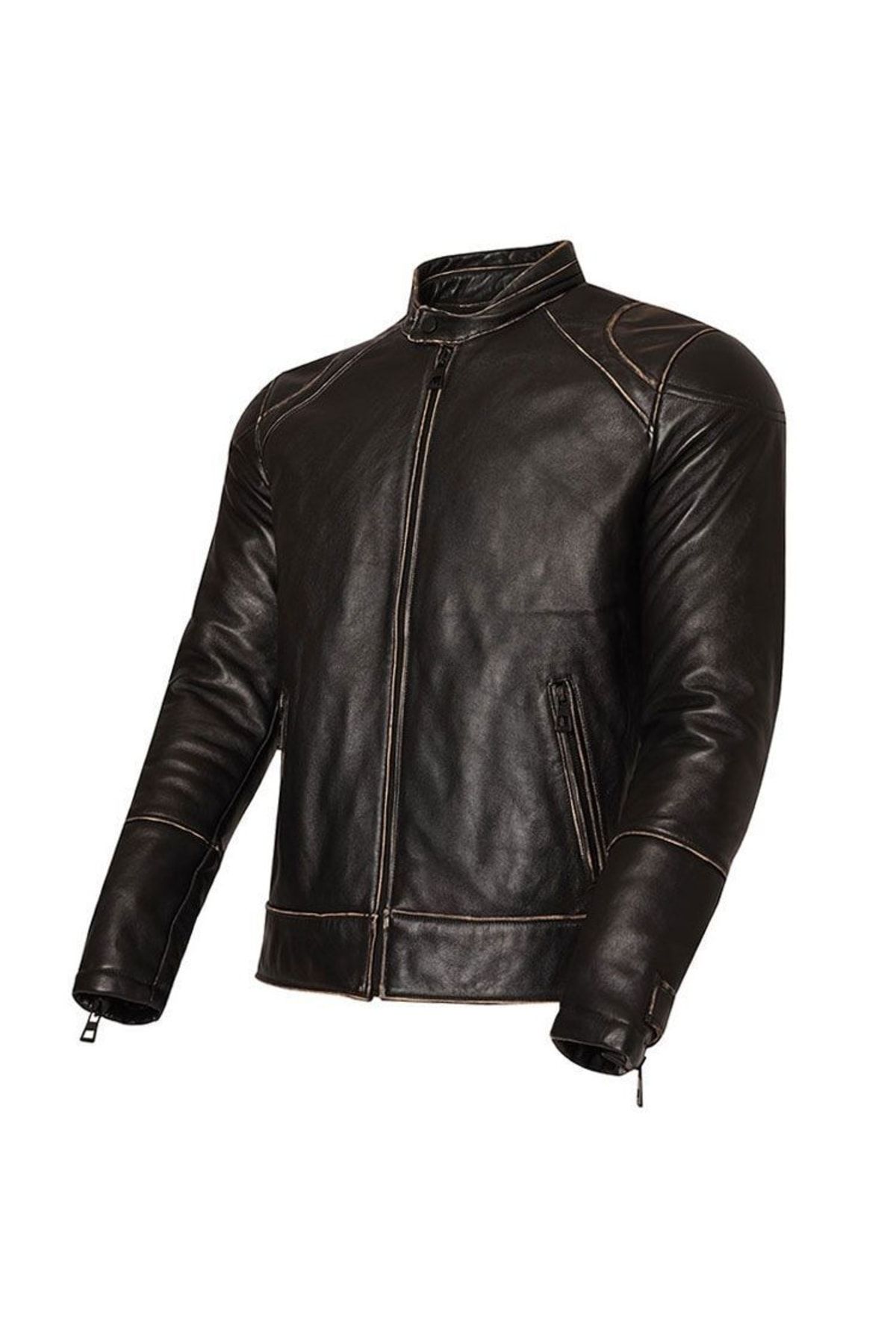 Vexo Erkek Vintage Deri Mont