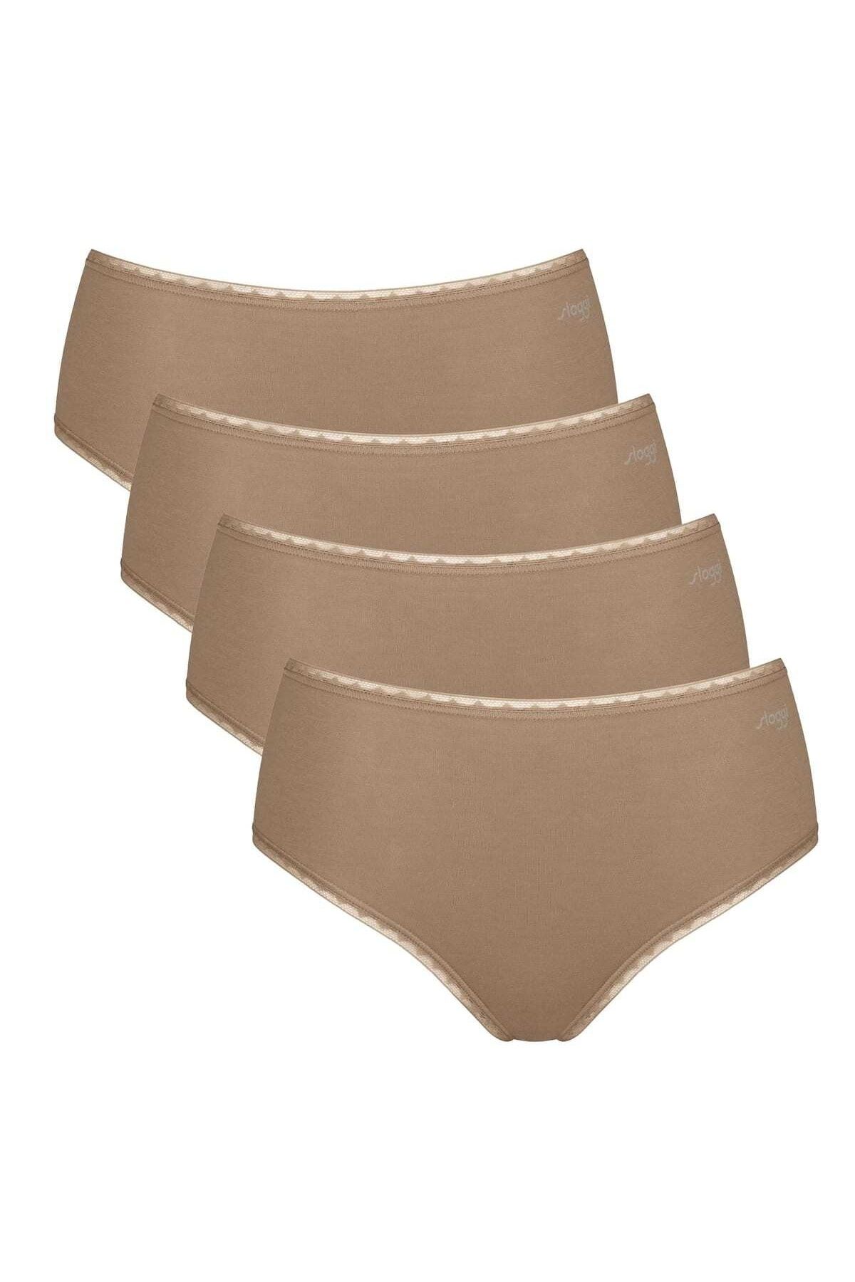 SLOGGI Slip Braun 4er-Pack Fast ausverkauft