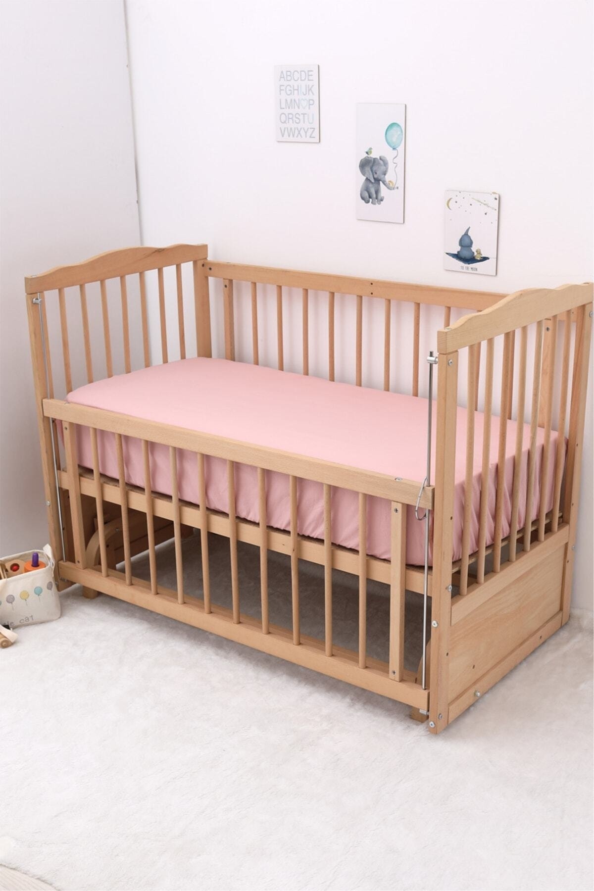 Umaybebek 70x110, Bebek Nevresim Takımı, Dolgu Korumalık, Düz Çarşaf - %100 Pamuk fotoğrafı 5 (önizleme)