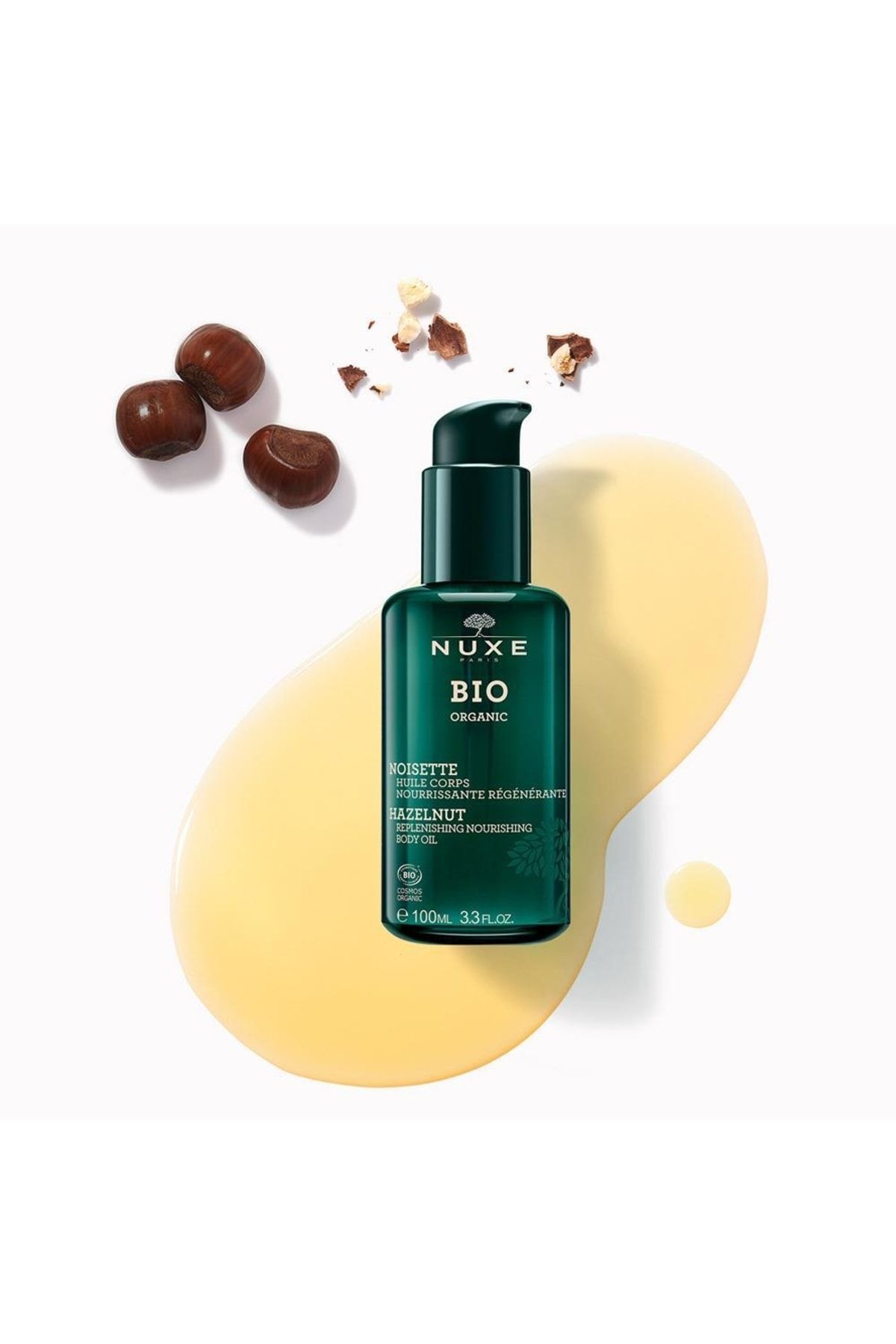 Nuxe Bio Organic Besleyici Canlandırıcı Yenileyici Vegan Vücut Yağı 100ml ZN10402