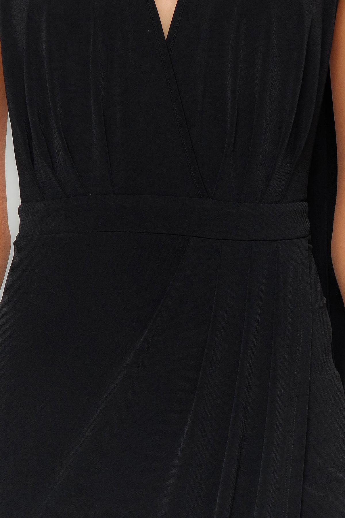 Trendyol Collection Abendkleid &amp; Abschlusskleid Schwarz Shift Fast ausverkauft FN10995
