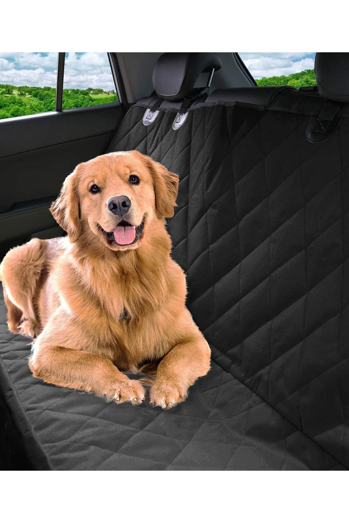 joseki Cat Dog Auto Pet Back Seat Cover Vehicle Liquid Proof Car