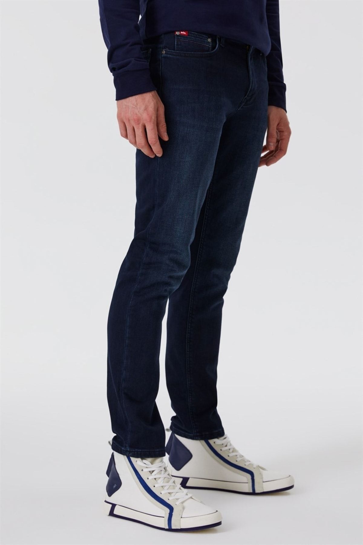 Lee Cooper شلوار جین مردانه جگر