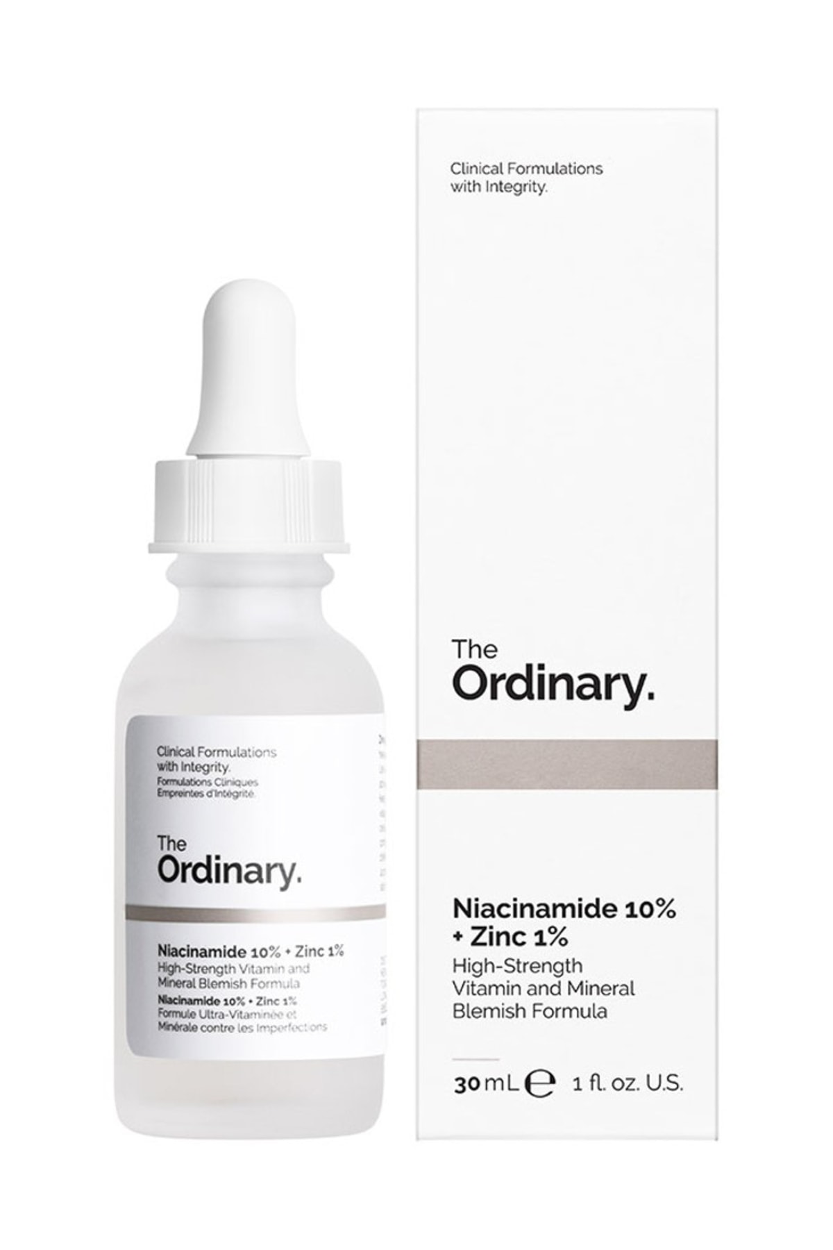 THE NEW ORDİNARY The Ordinary Niacinamide %10 Zinc %1 Face Serum - Onarıcı