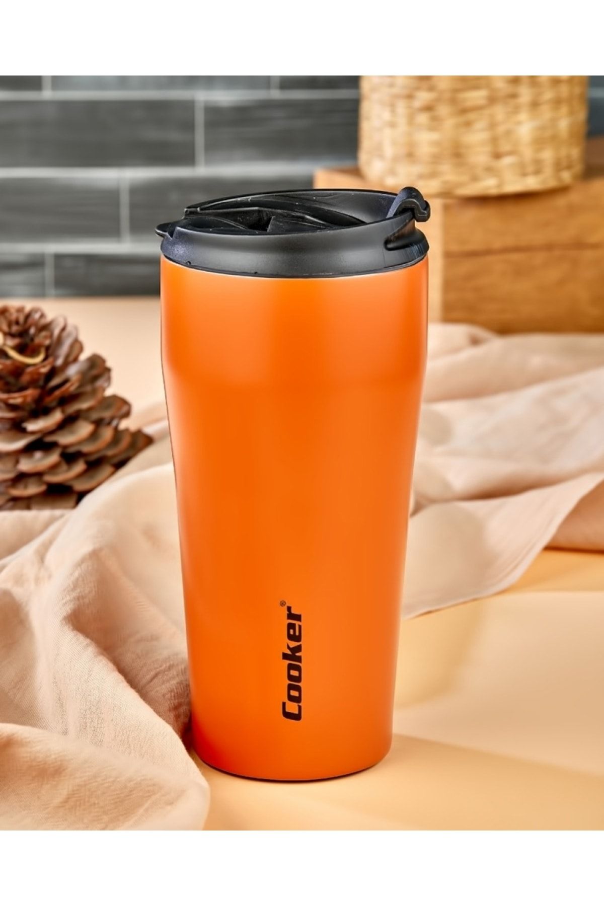 Ckr-2049 Çelik Bardak Termos 400 Ml Bakır-75 - 2