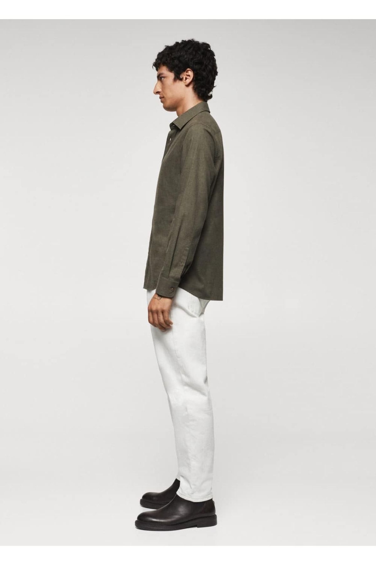 MANGO Man Pamuklu Slim Fit Gömlek BY6366
