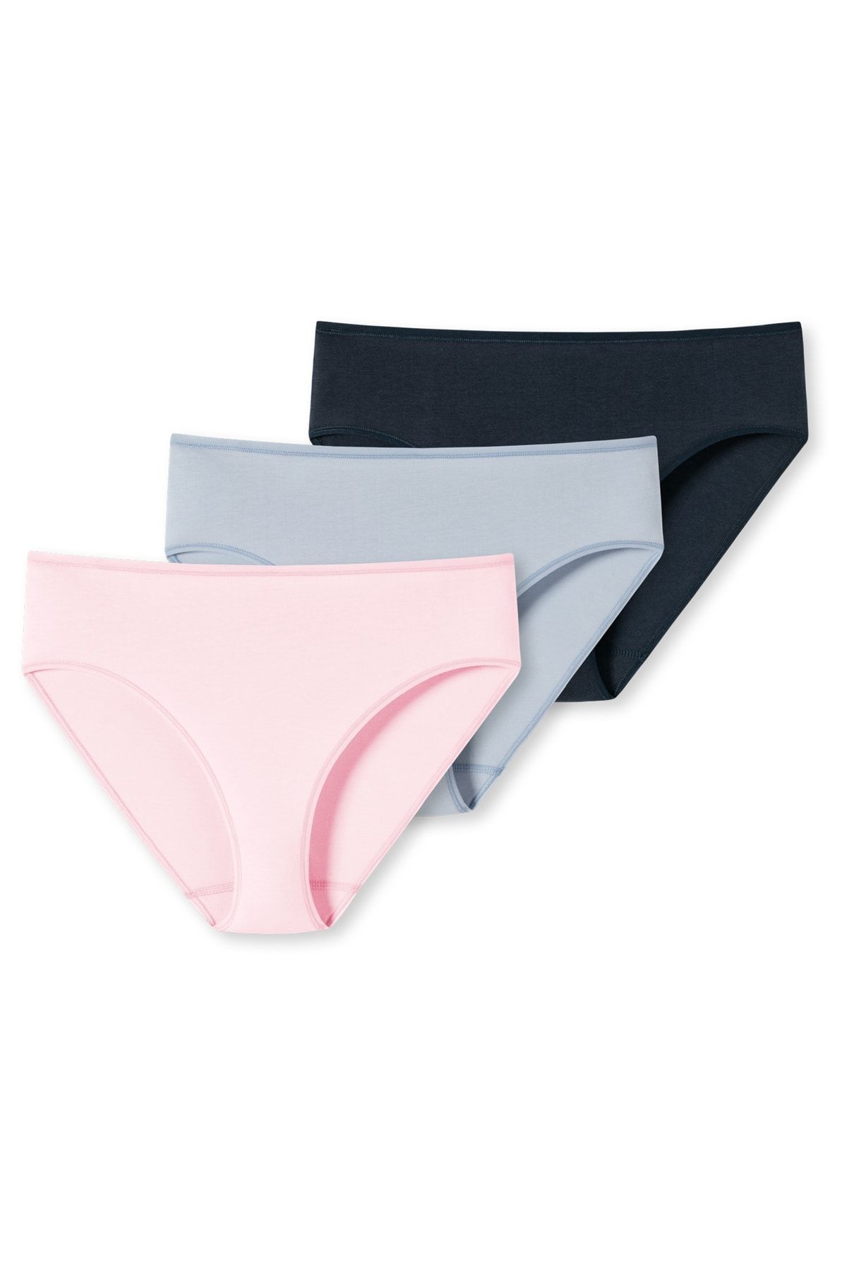 Schiesser Slip Mehrfarbig Unifarben