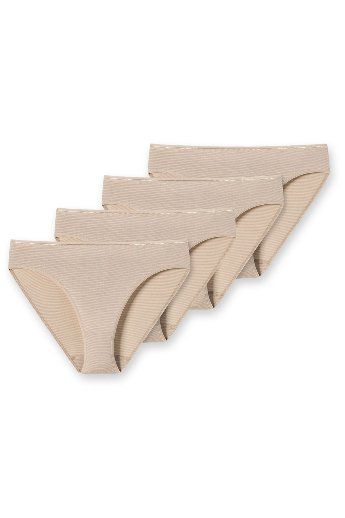 Schiesser Slip Beige Gestreift Fast ausverkauft