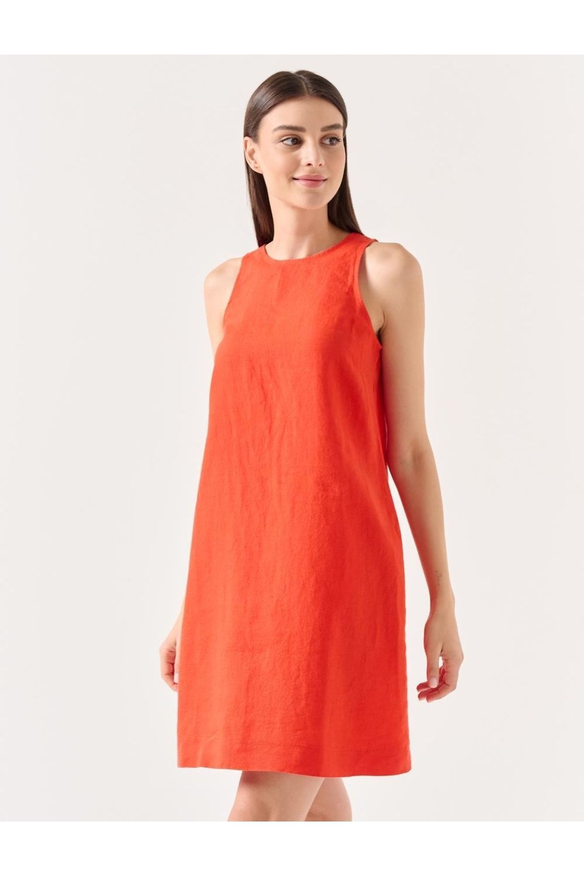 Jimmy Key Kleid Orange Basic