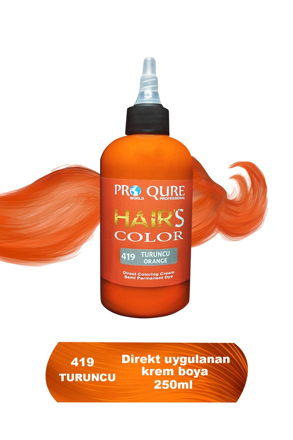 PROQURE Boya Turuncu 250 Ml