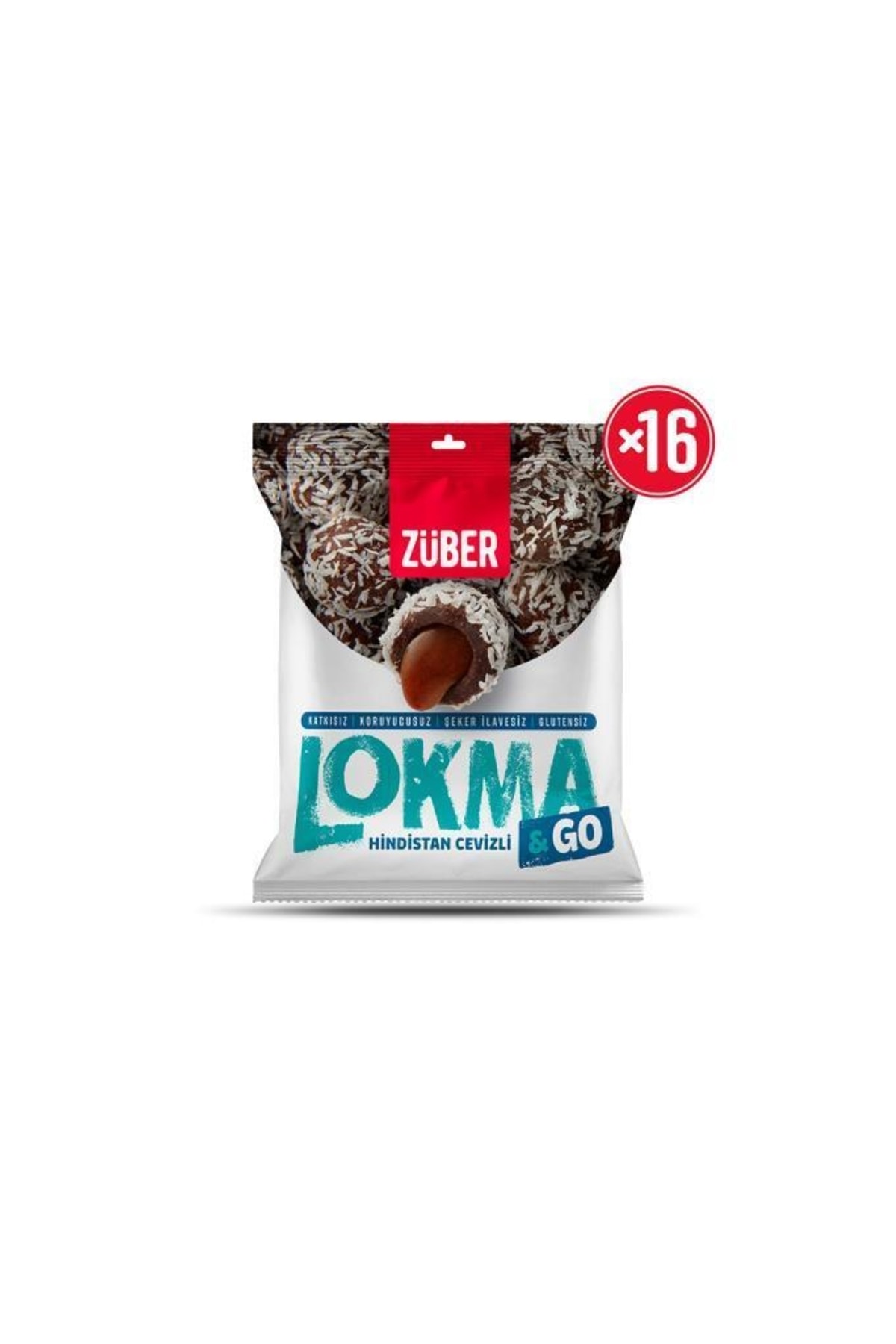Züber Hindistan Cevizli Lokma & Go 32 G X 16
