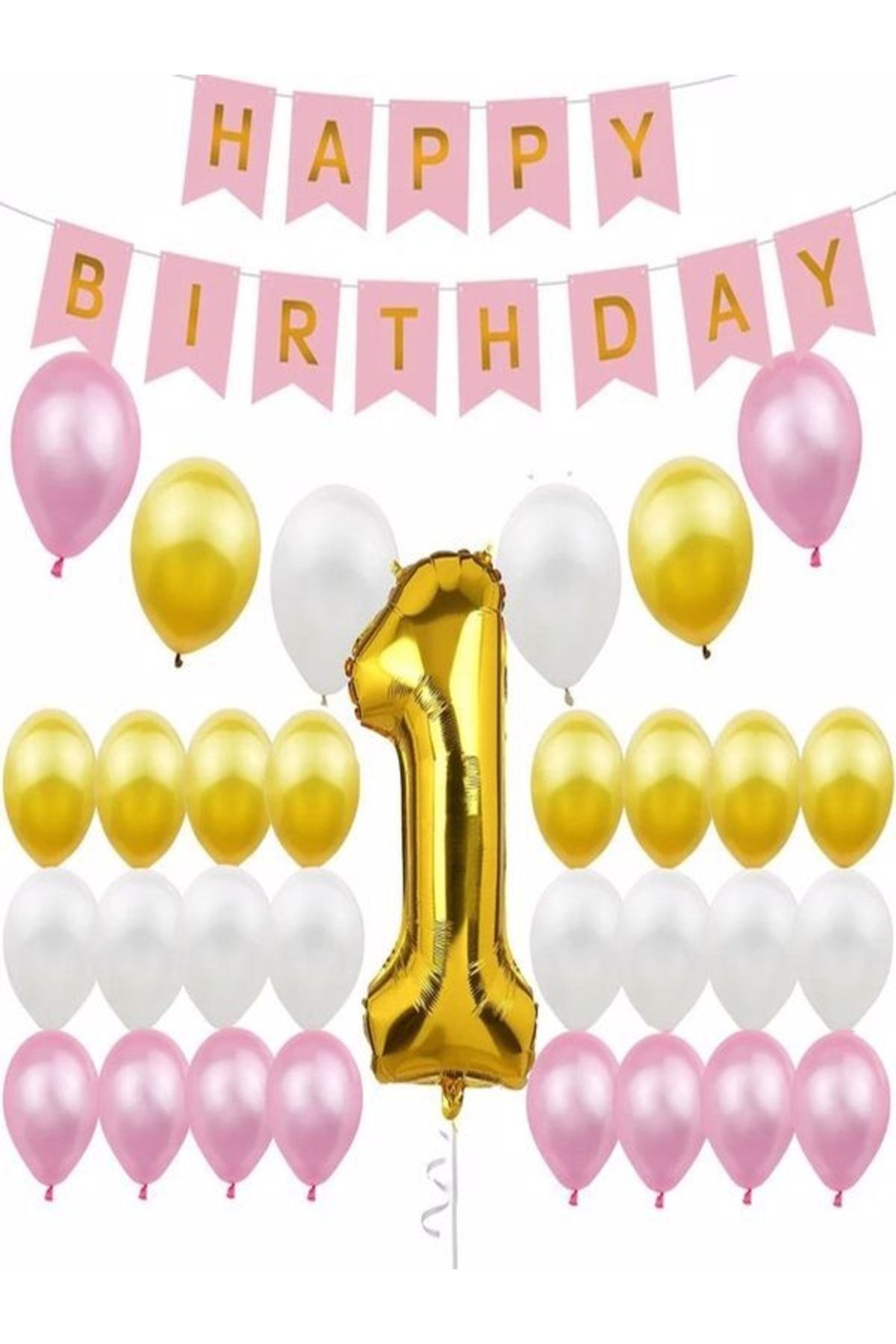 D VENC T CARET Birthday Number Balloons Party Decorations Happy