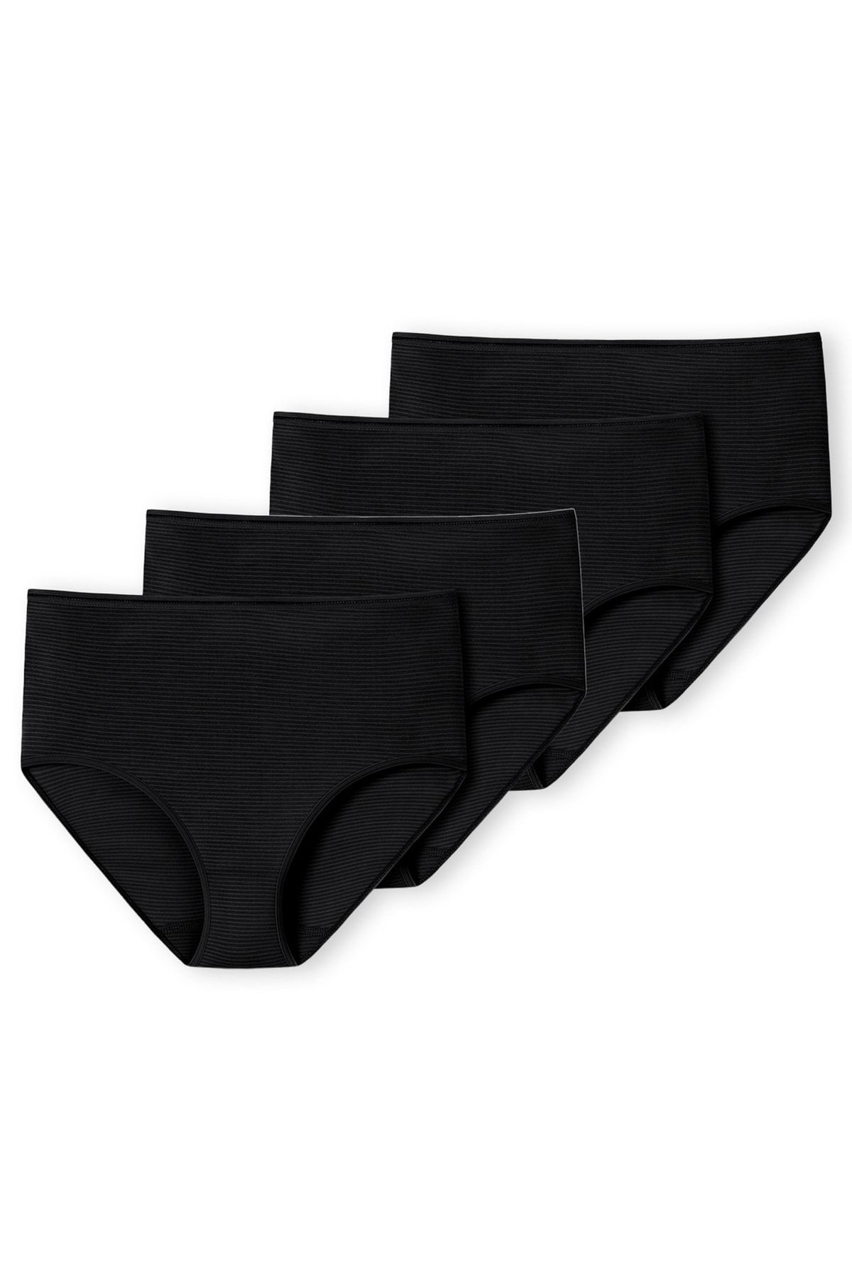 Schiesser Slip Schwarz Gestreift Fast ausverkauft