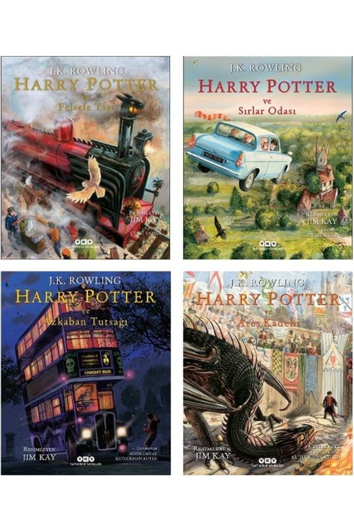 Harry Potter ve Ateş Kadehi Resimli Baskı Tam İnceleme - YouTube