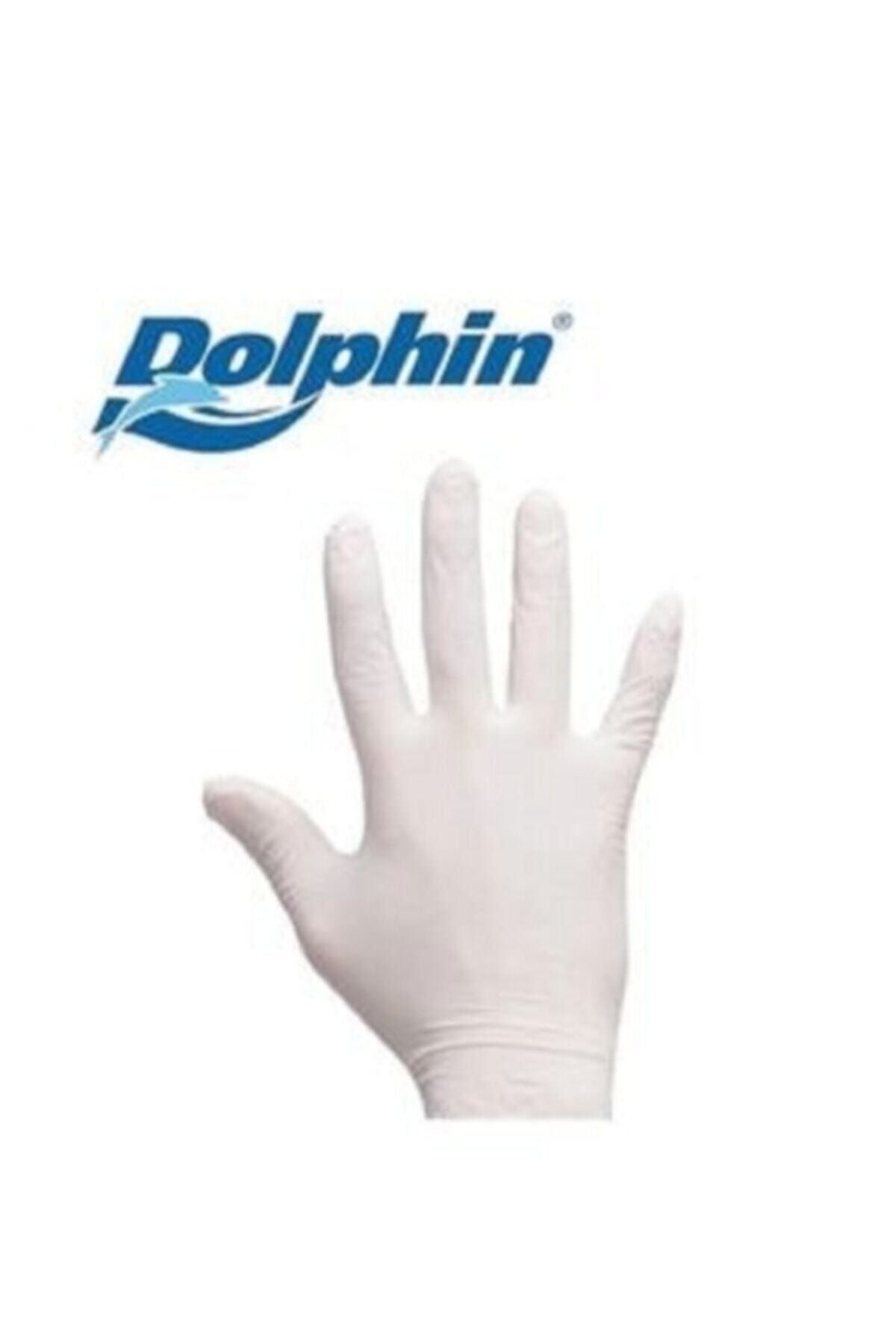 Dolphin-Size L 10 x Box 100 Powdered Latex Gloves - Exam Gloves 2