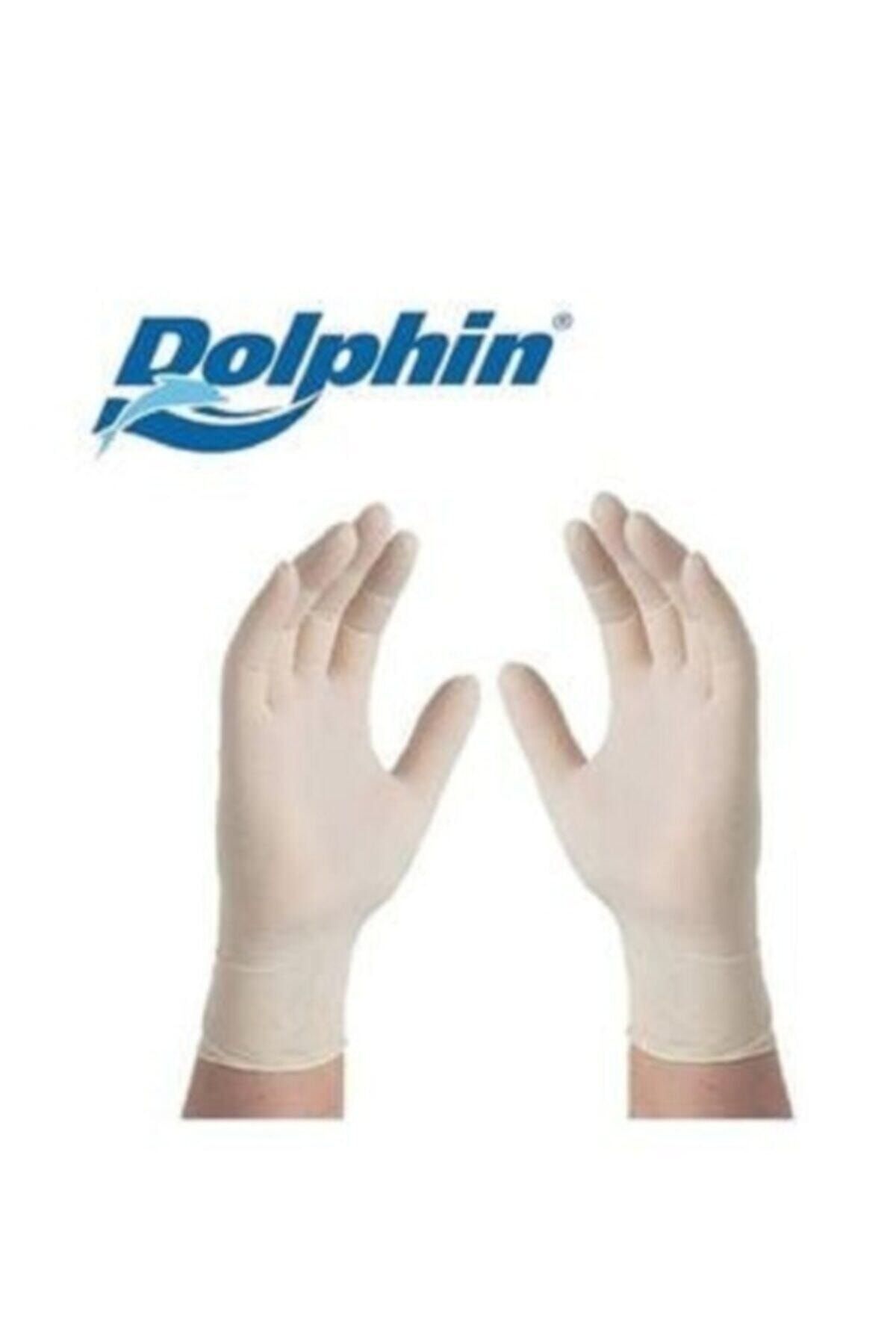 Dolphin-Size L 10 x Box 100 Powdered Latex Gloves - Exam Gloves 4