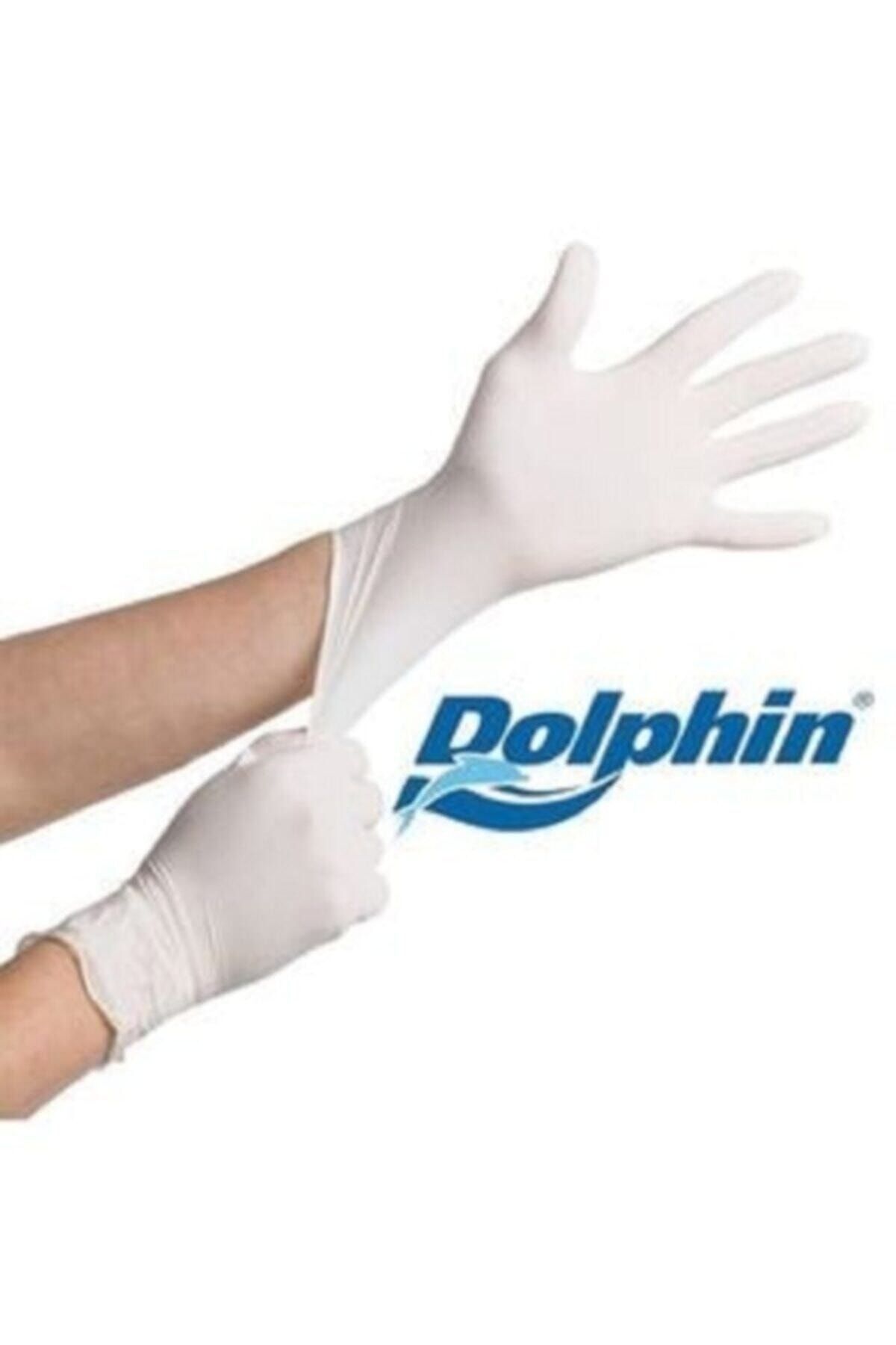 Dolphin-Size L 10 x Box 100 Powdered Latex Gloves - Exam Gloves 5