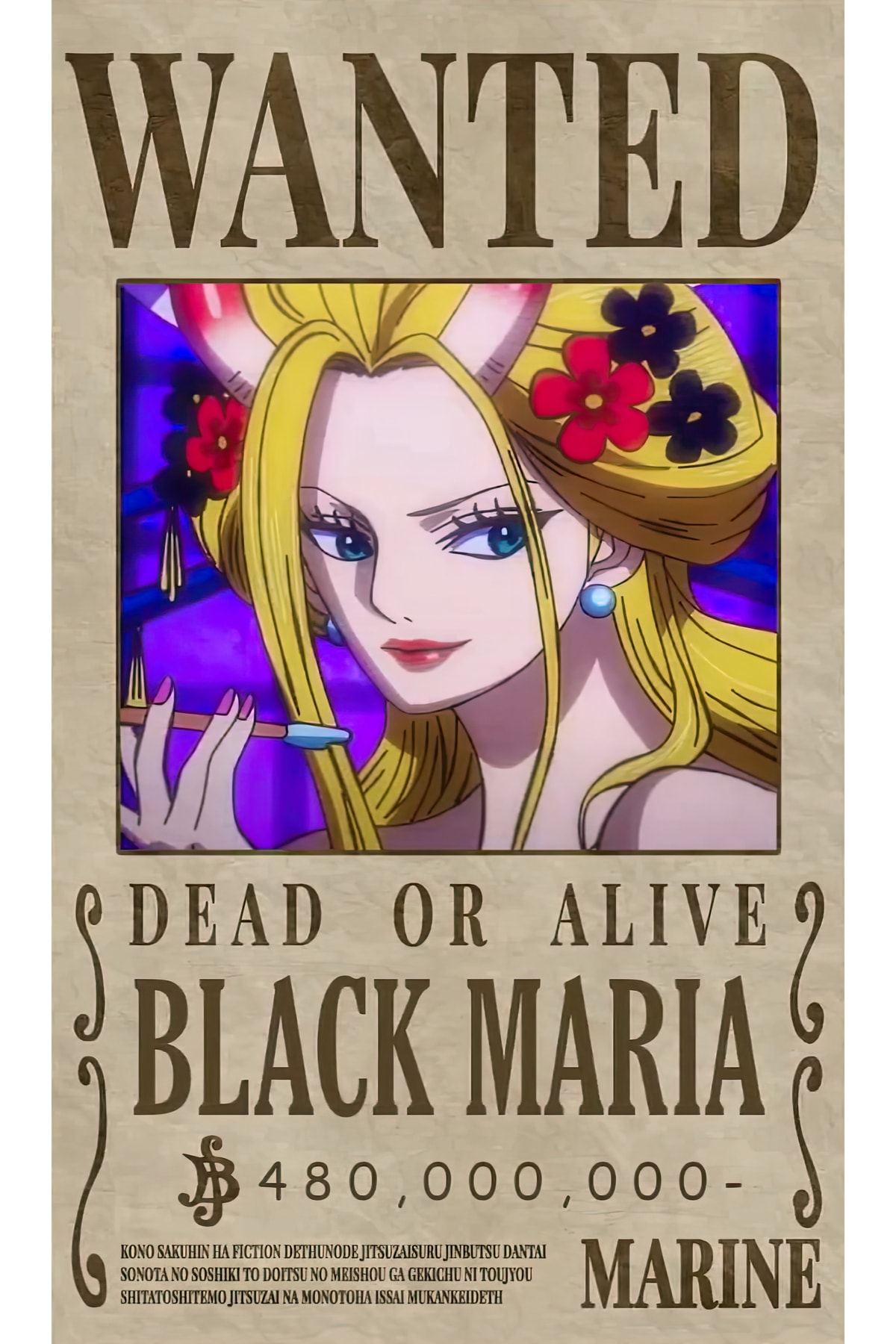 uzuntuning One Piece Black Maria Wanted Aranıyor Posteri Fiyatı, Yorumları Trendyol
